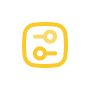 yellow change control security icon