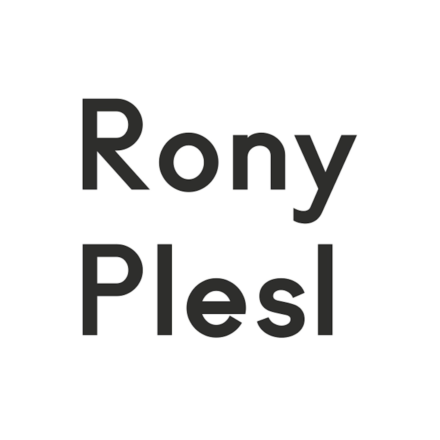 Rony Plesl logo