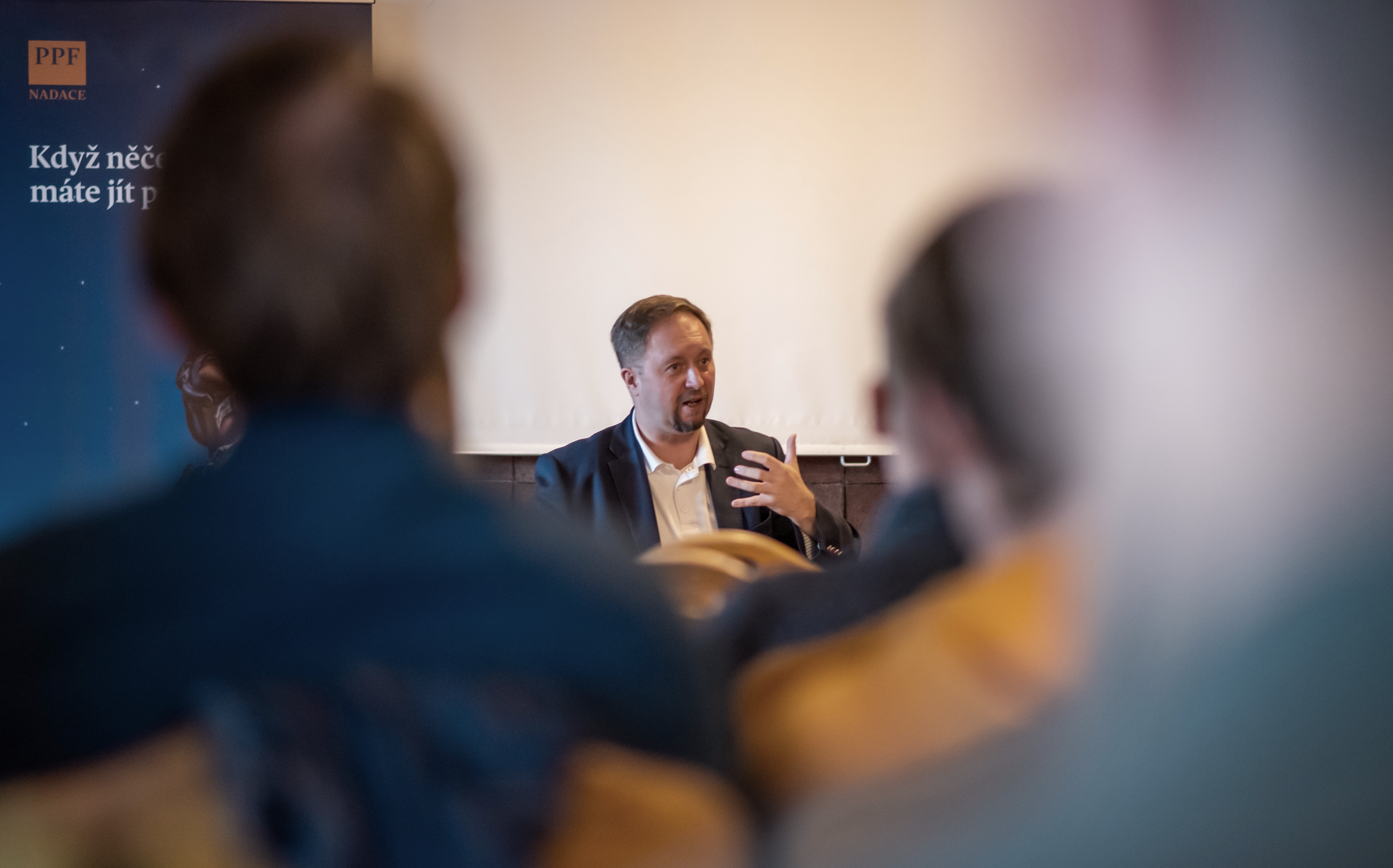 Roman Joch přednáší na Letní škole Občanského institutu 2021