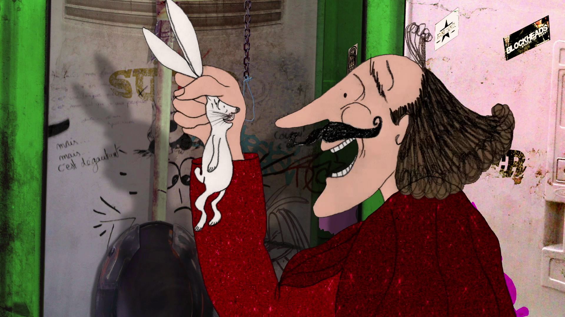 Z filmu Sousedé mých sousedů francouzského tvůrčího tandemu Anne-Laure Daffis a Léo Marchand 