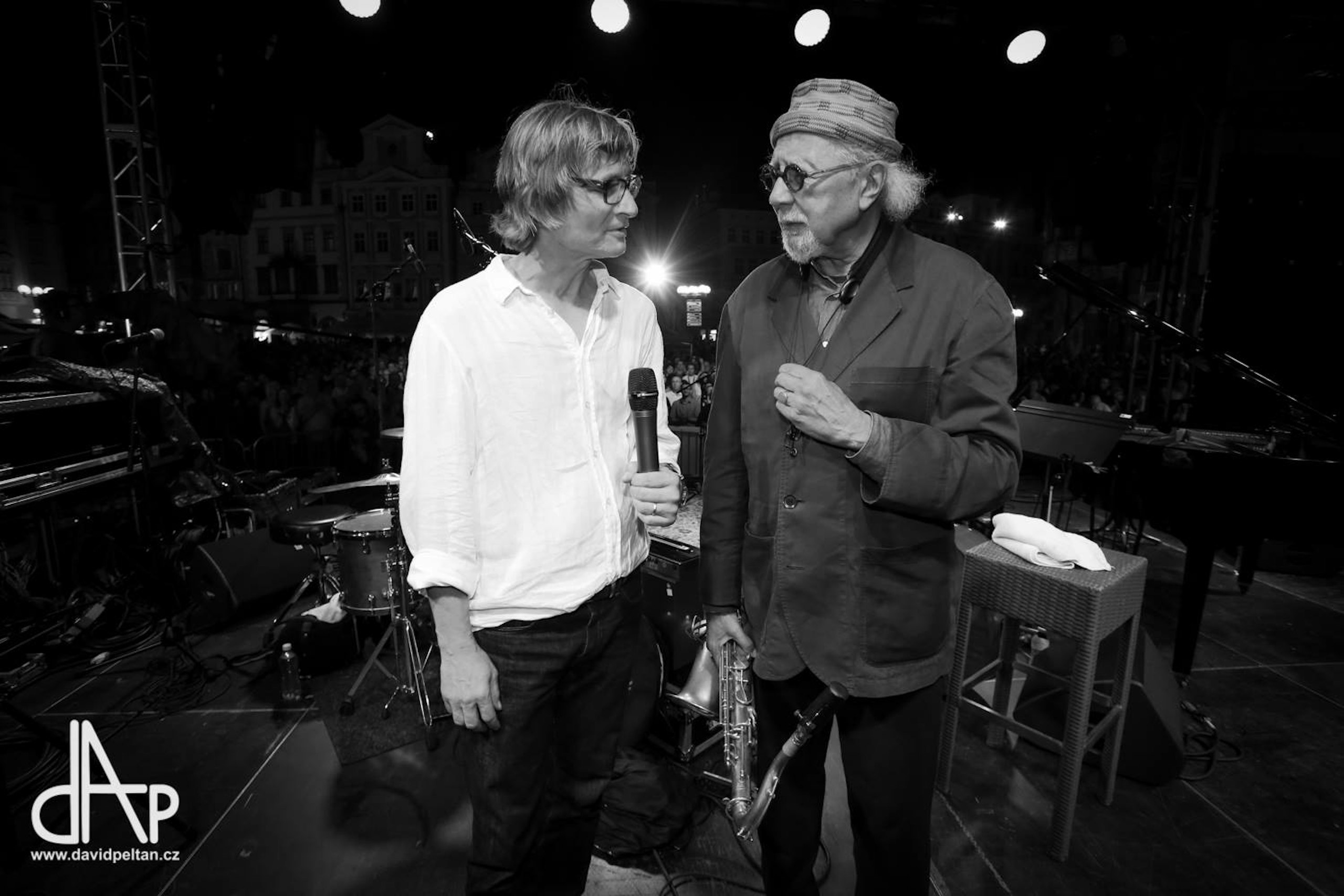 Rudy Linka a Charles Lloyd na festivalu Bohemia JazzFest