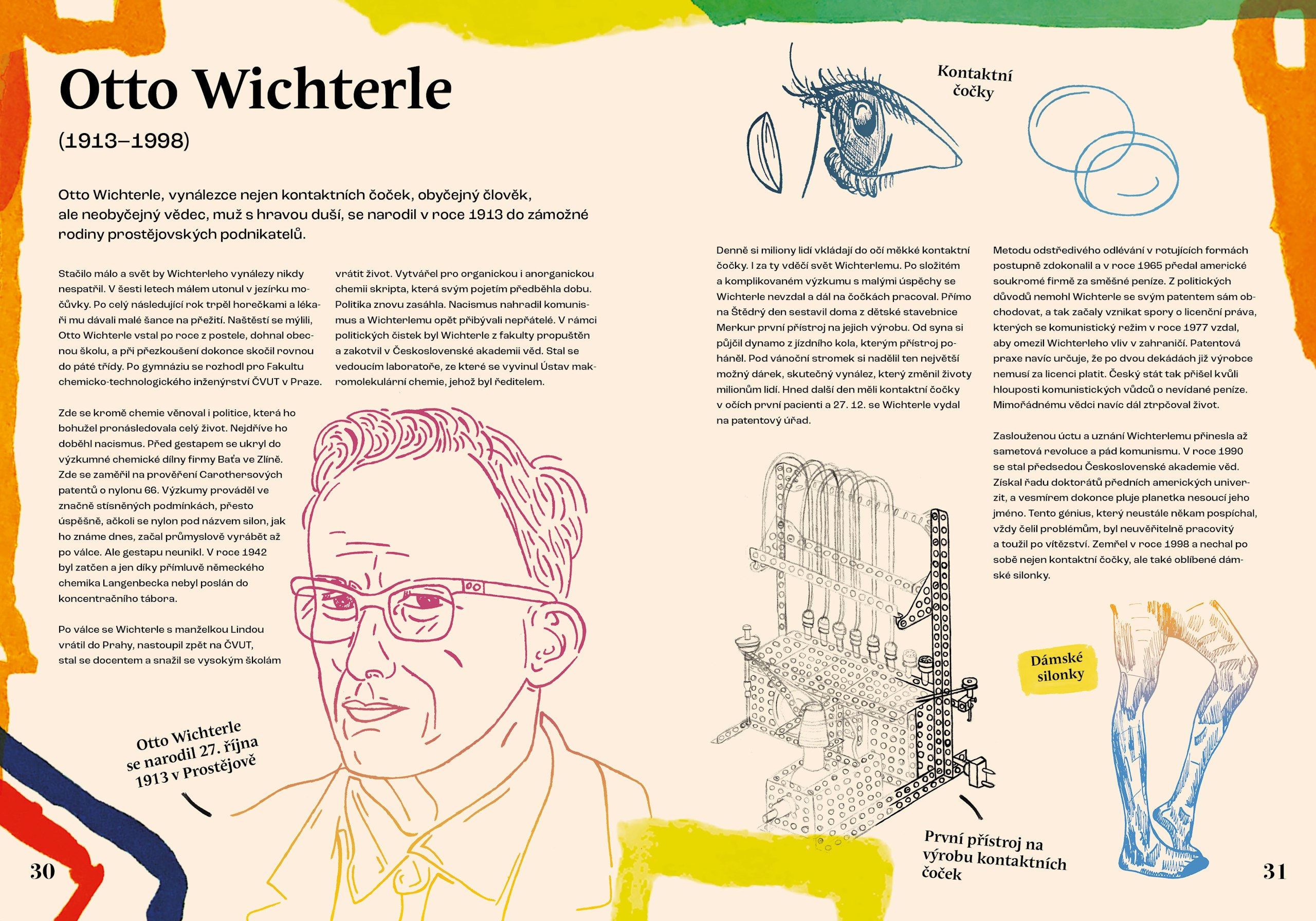Otto Wichterle, ukázka z knihy Matěj mapuje Domov můj