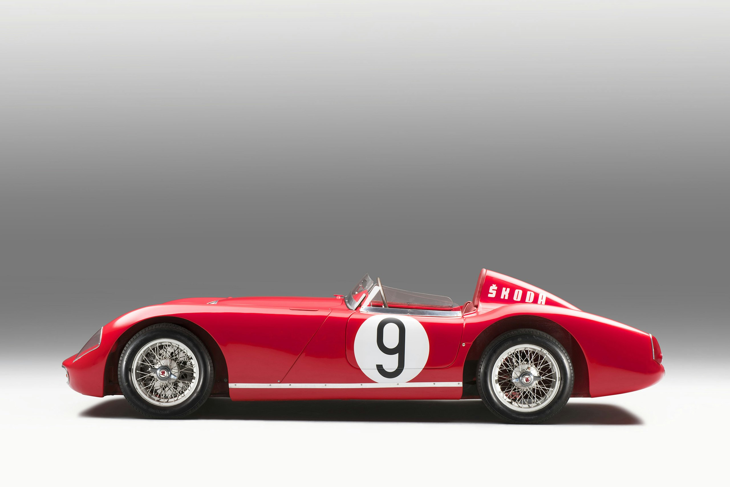 Jaroslav Kindl, ŠKODA 1100 OHC, 1957, foto: archiv ŠKODA AUTO