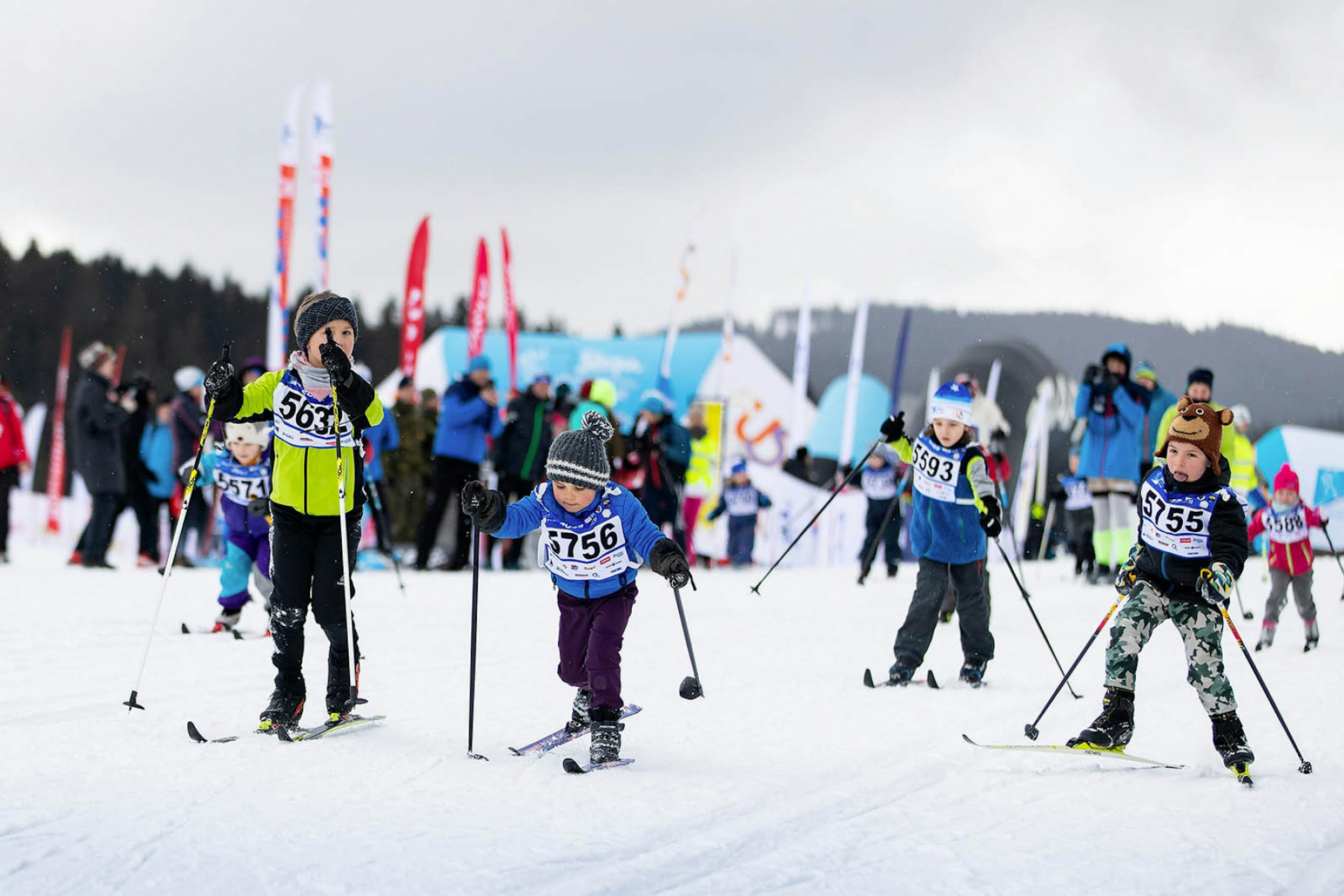 Největší český seriál závodů v běžeckém lyžování pro veřejnost Stopa pro život 2022