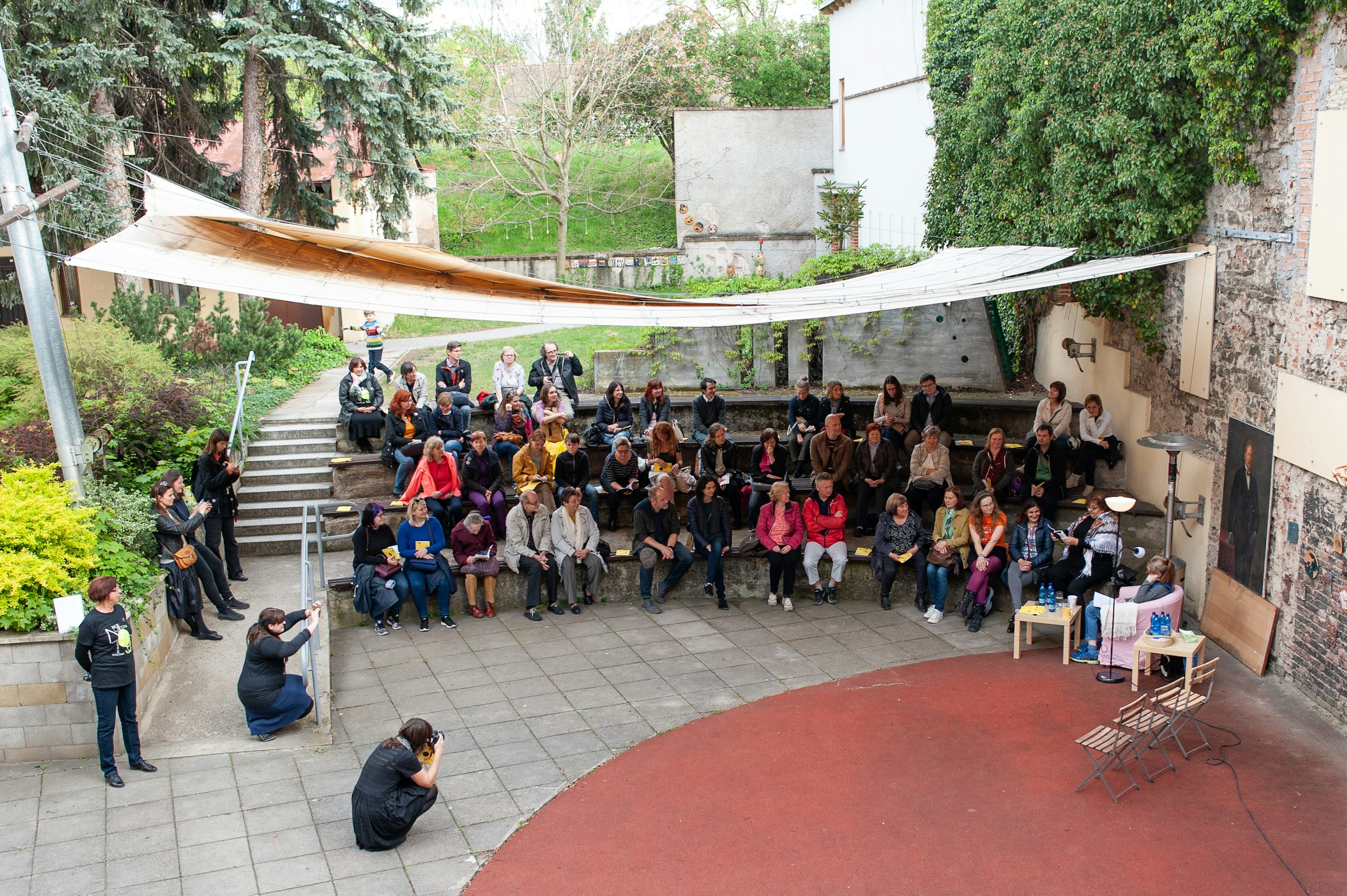 Noc literatury 2019, Jedličkův ústav, foto Anna Němcová