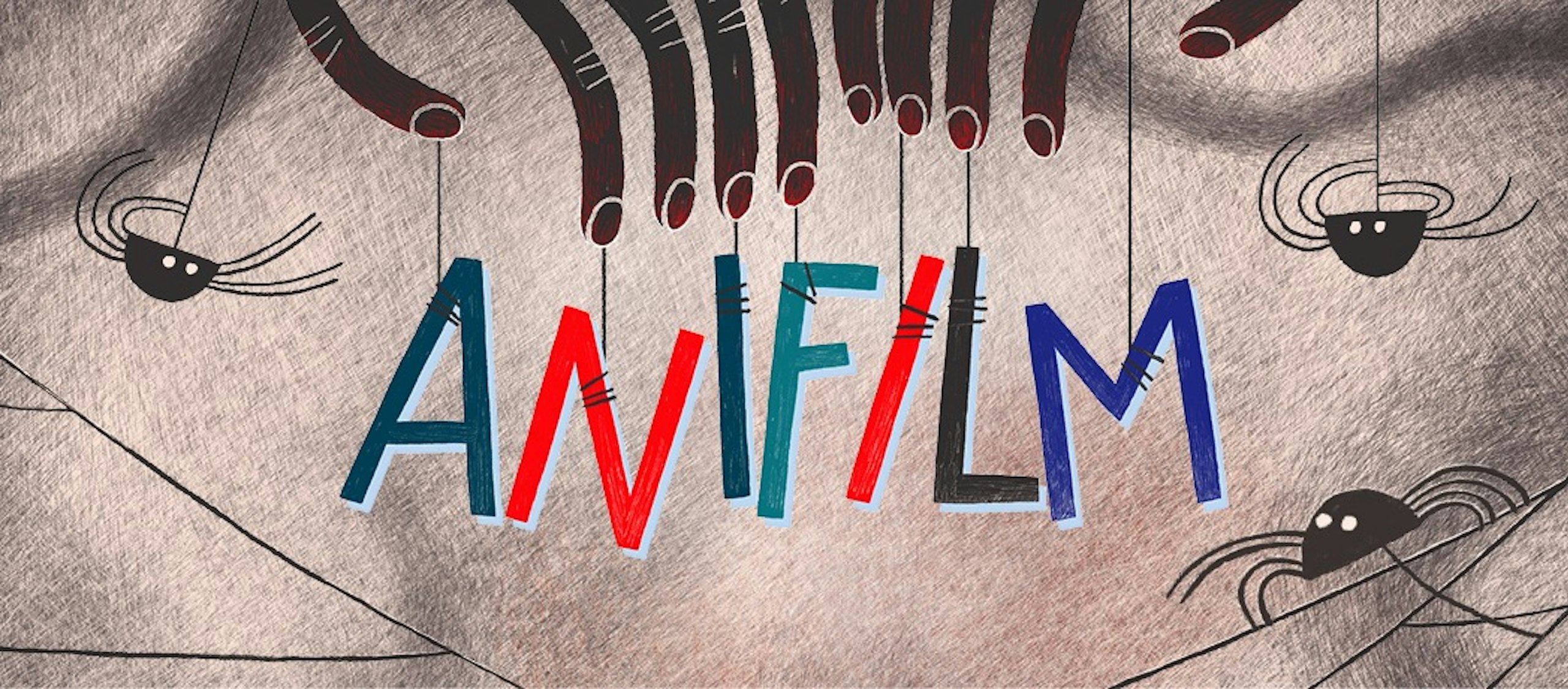 Vizuál mezinárodního festivalu animovaného filmu Anifilm 2024