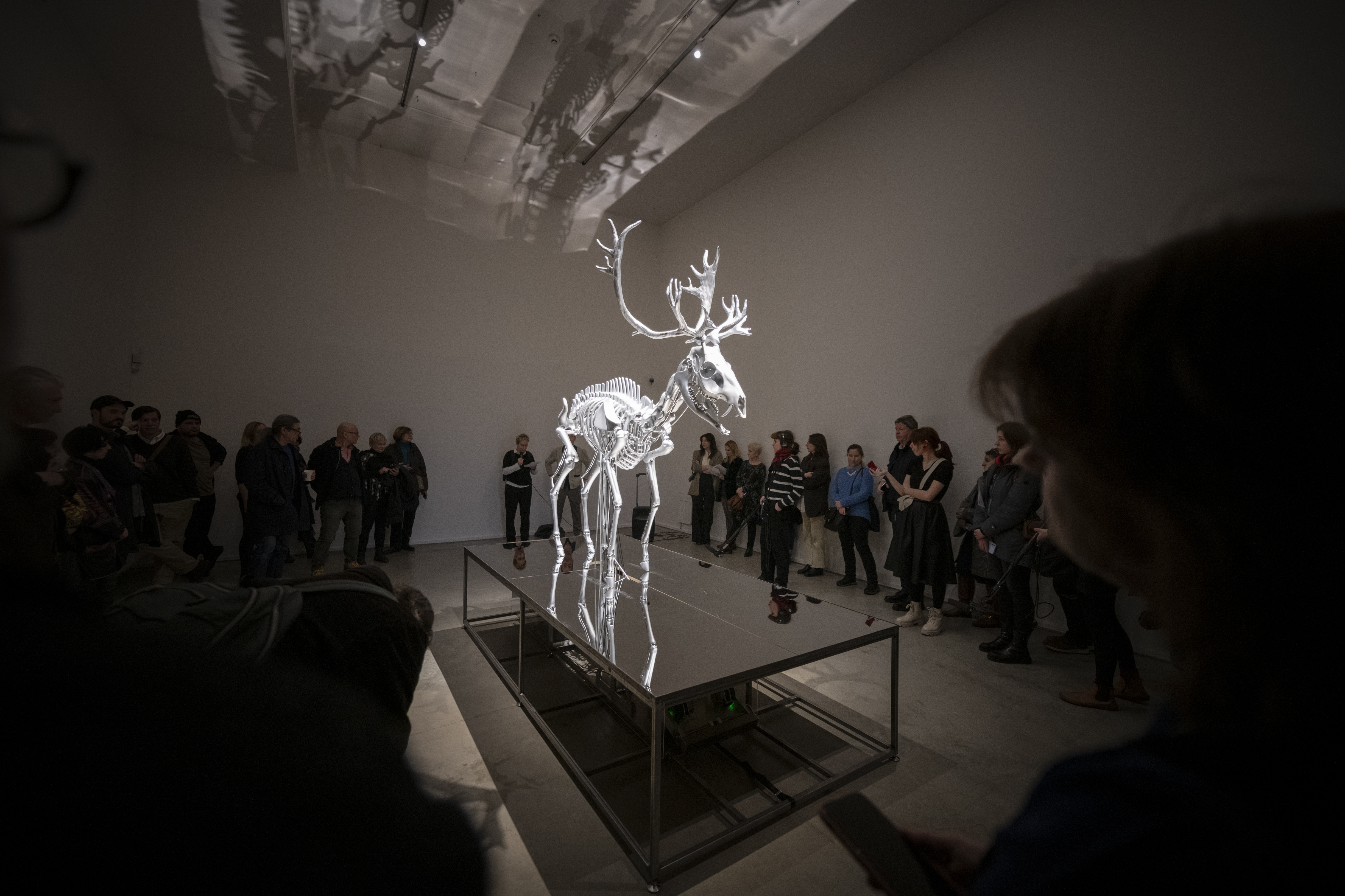 Vernisáž výstavy KAFKAesque v pražské galerii DOX, foto: Jan Slavík