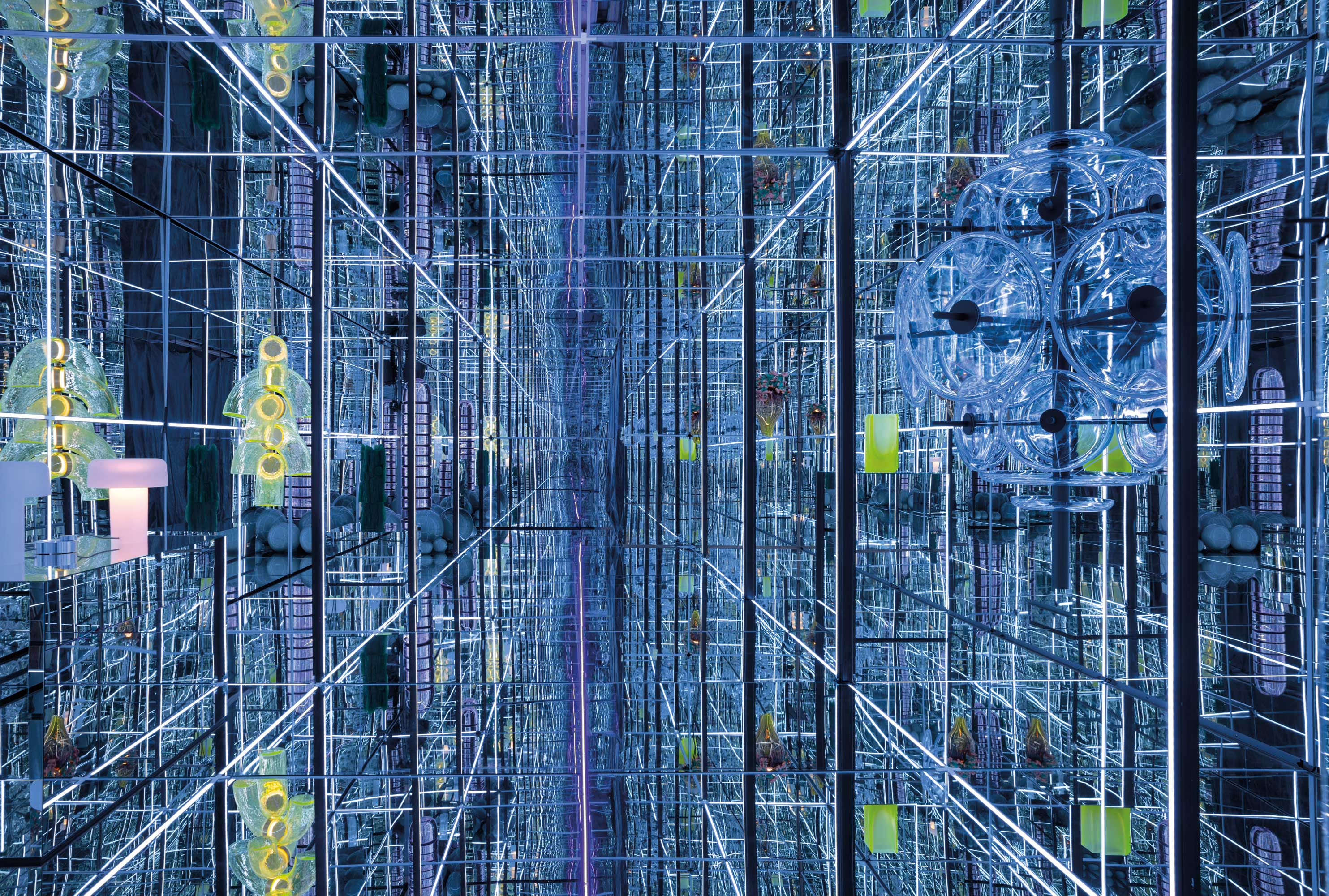 Interiér expozice Designblok Cosmos, foto Václav Jirásek