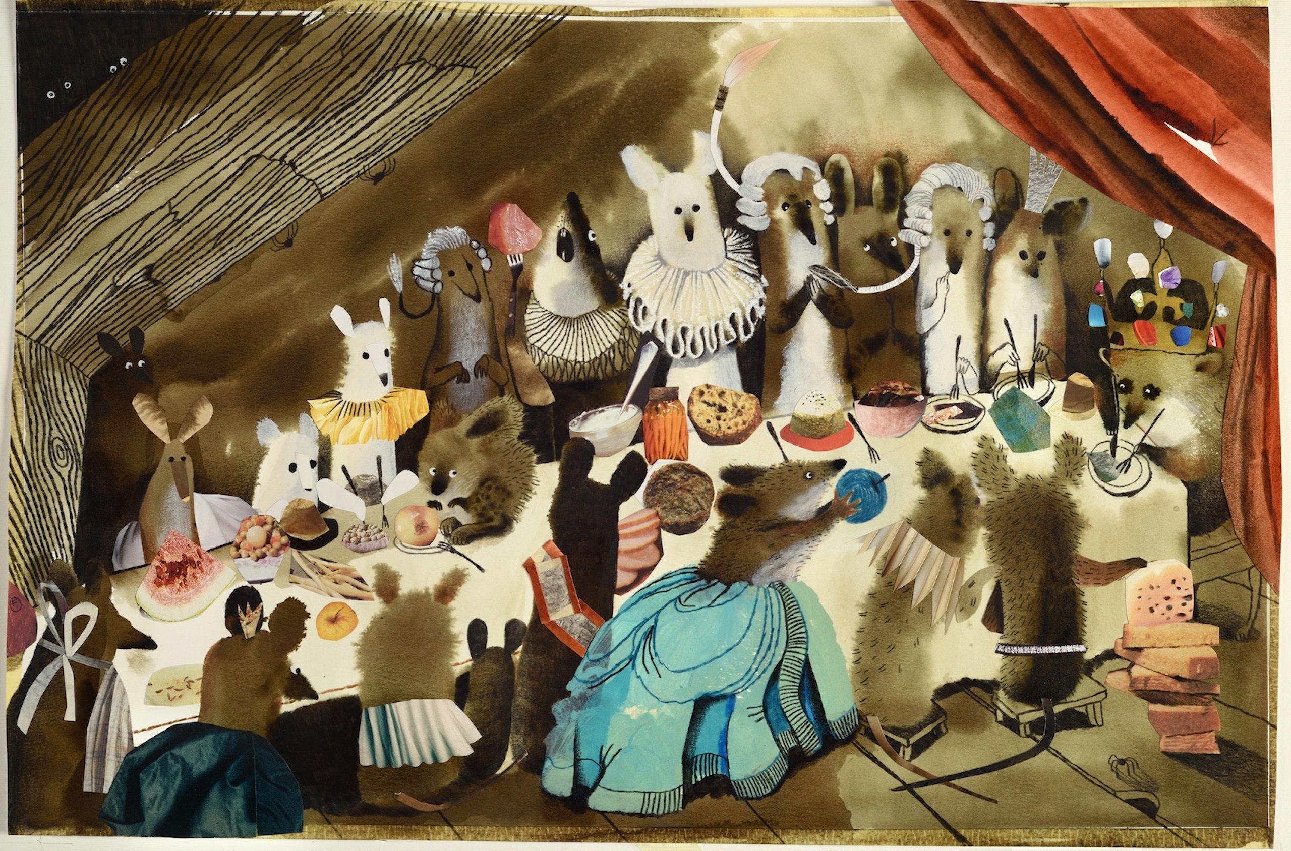 Ilustrace Filipa Pošivače k pohádkám H. Ch. Andersena