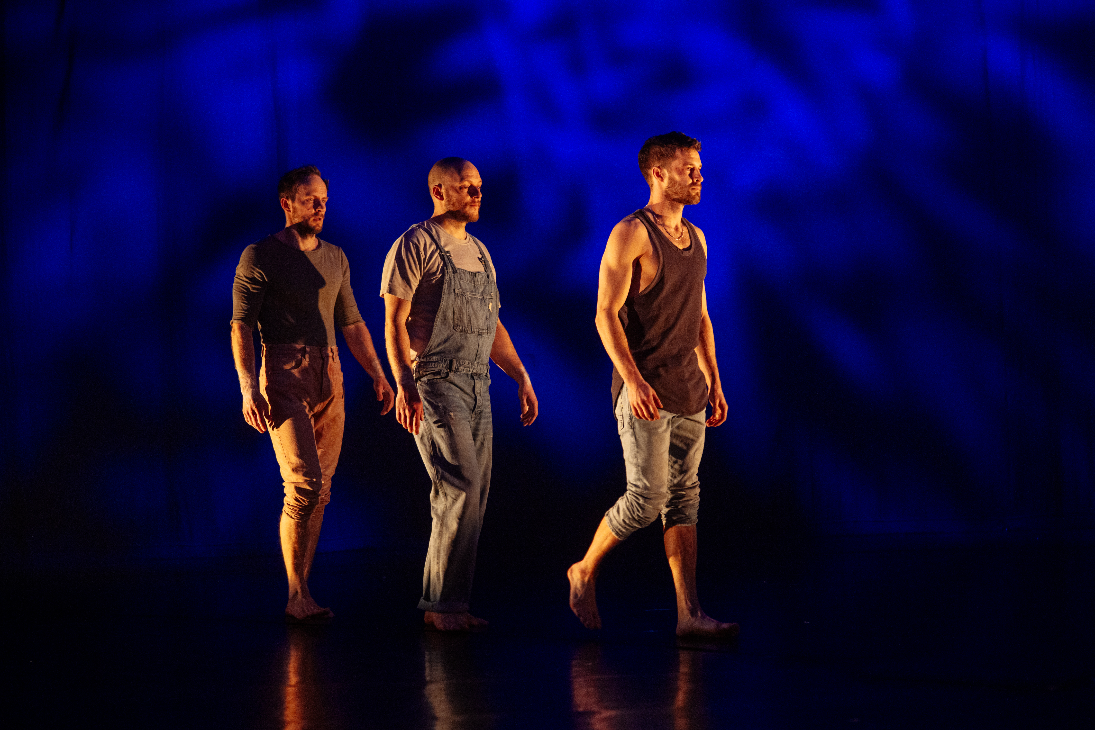 Charlie Wheeller v představení Senses v režii Maksima Komara