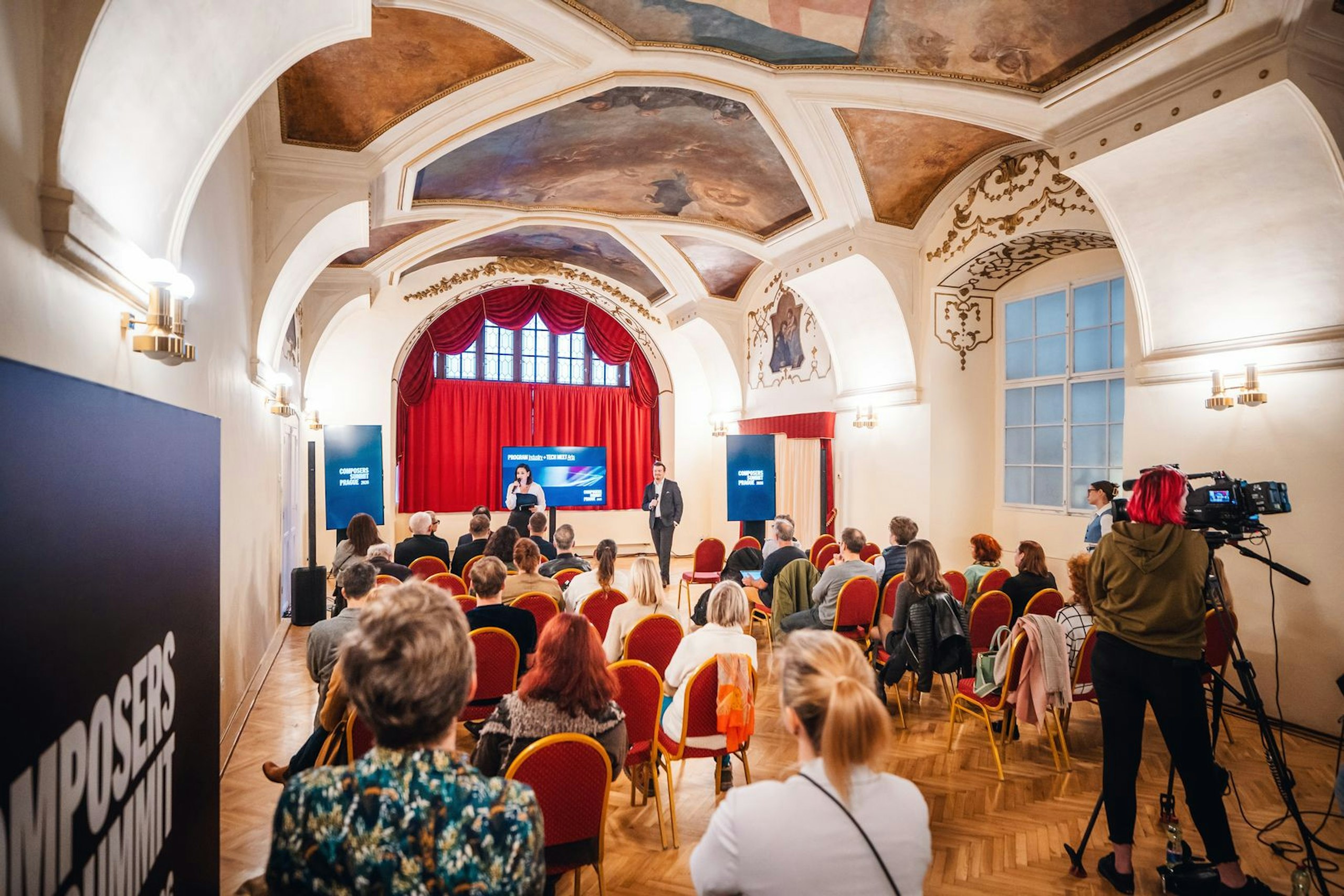 Tisková konference Composers Summit Prague 2026, foto: Petr Klapper
