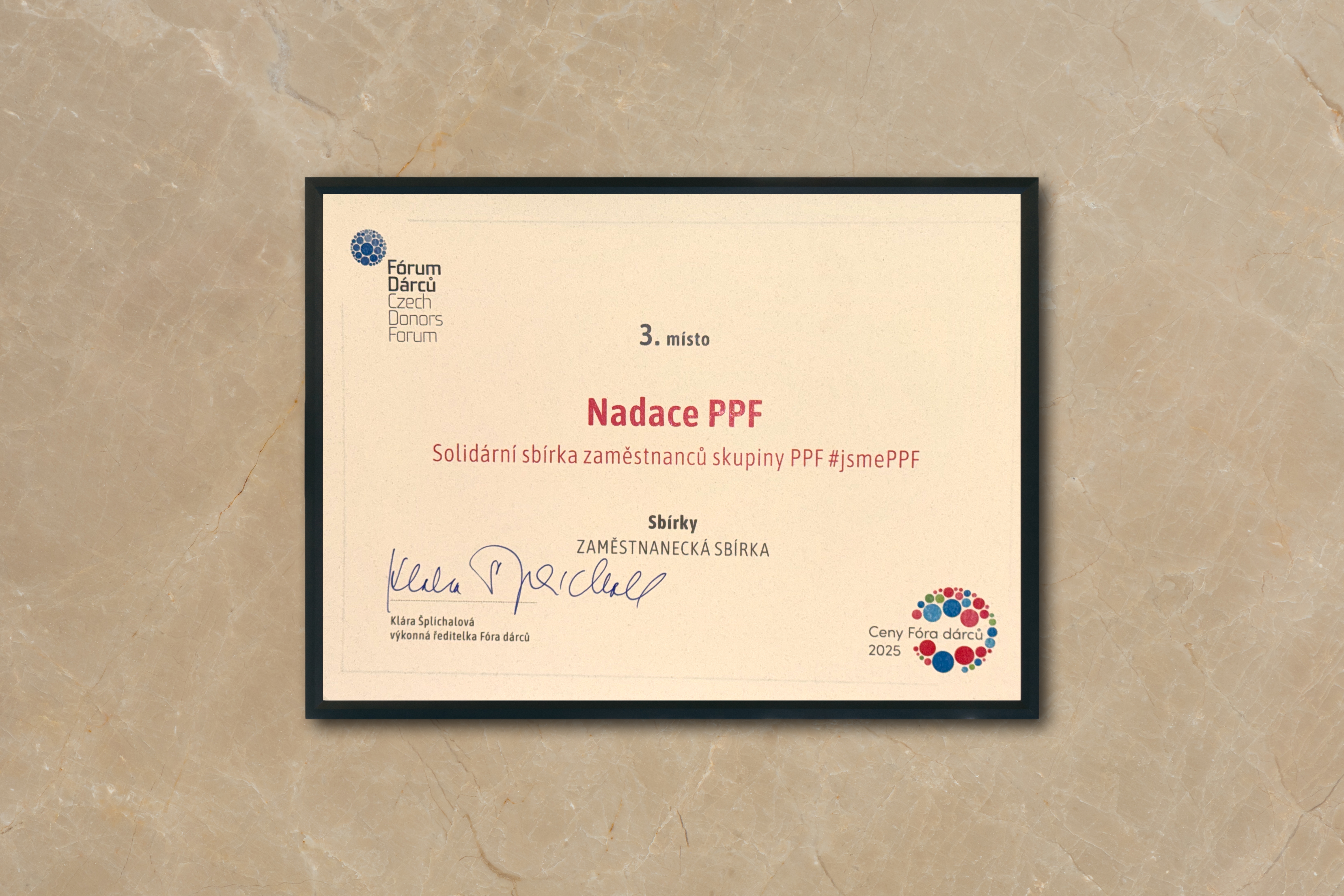 Ceny Fora dárců – Nadace PPF