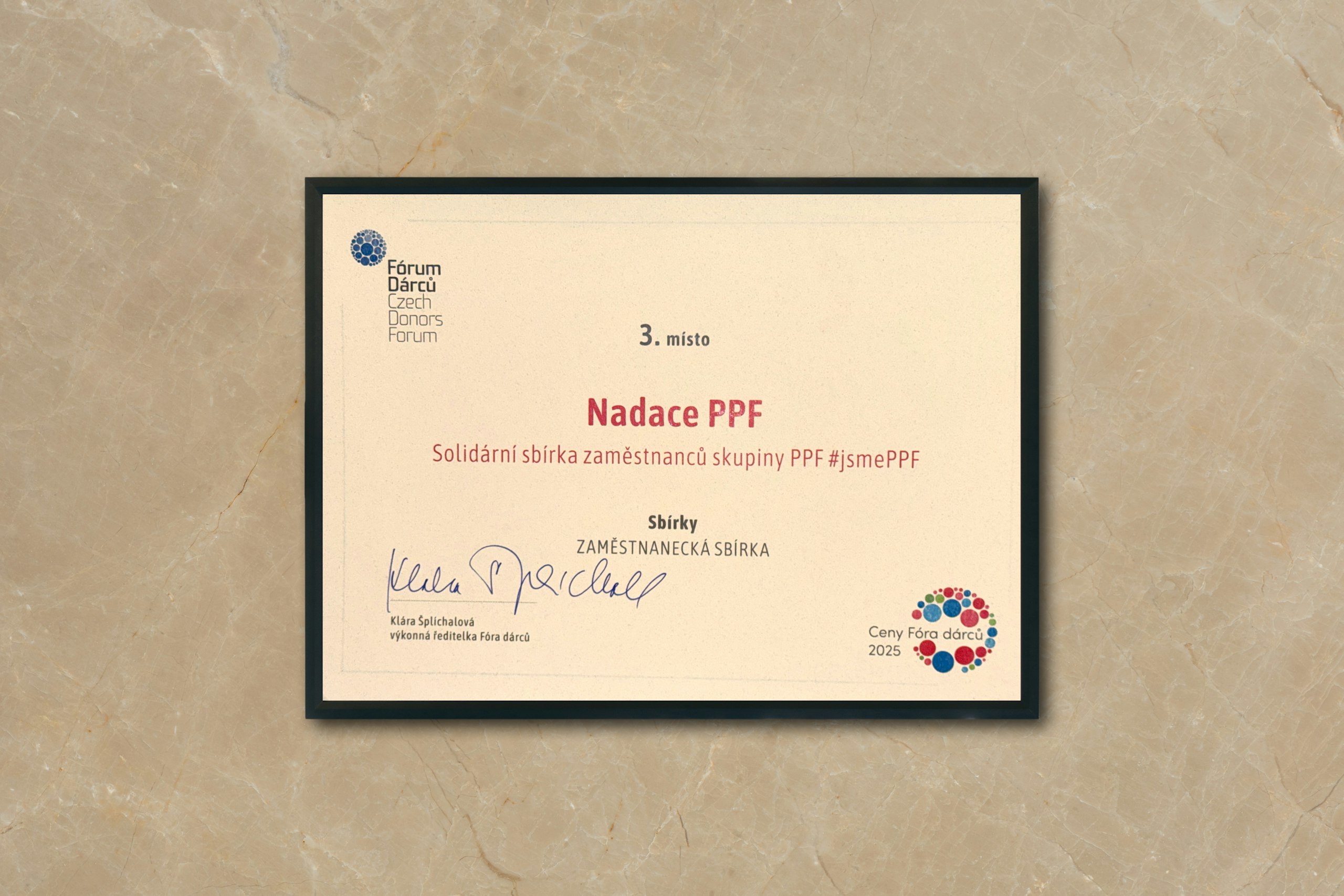 Ceny Fora dárců – Nadace PPF