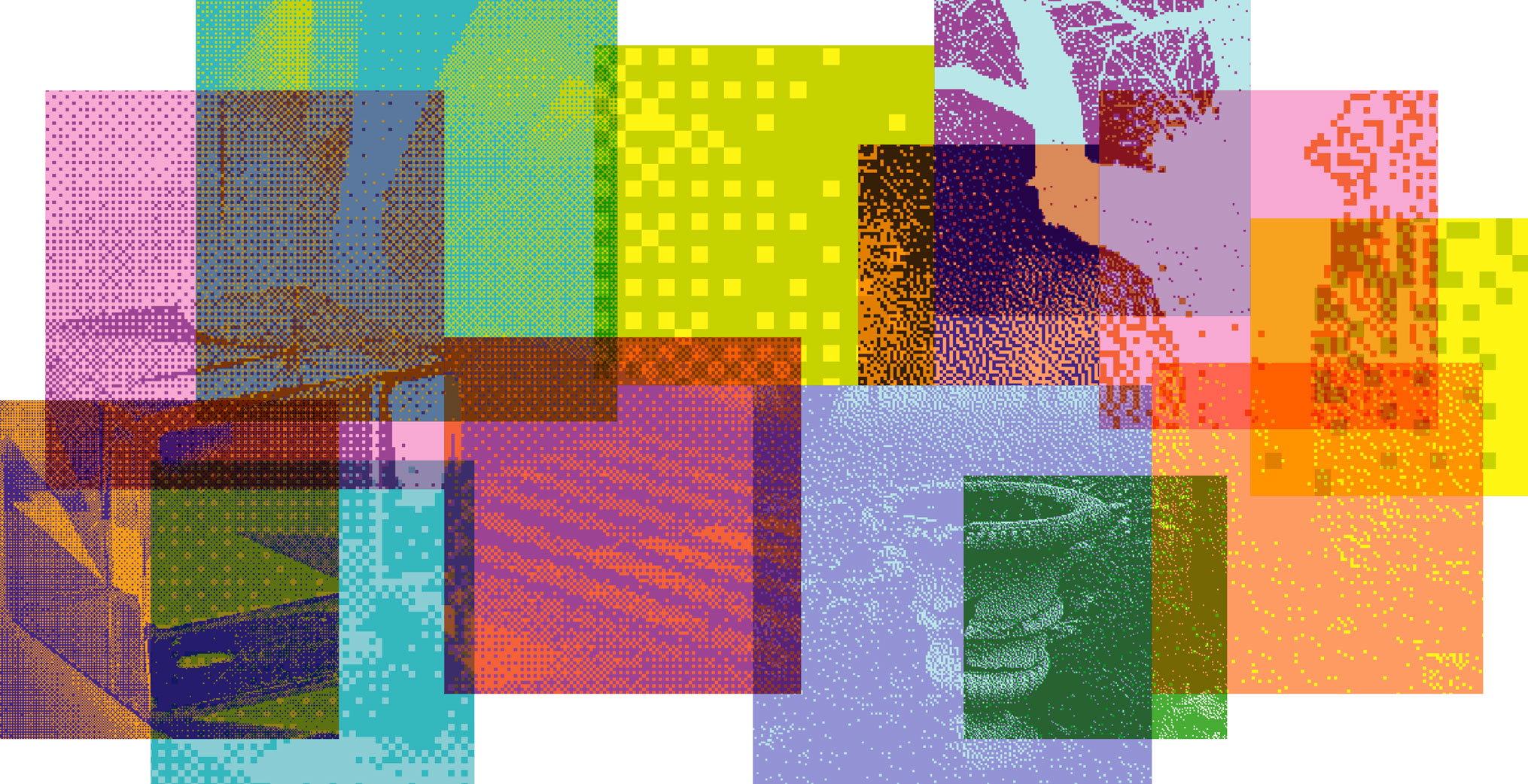 Výstava Pixely a poetika