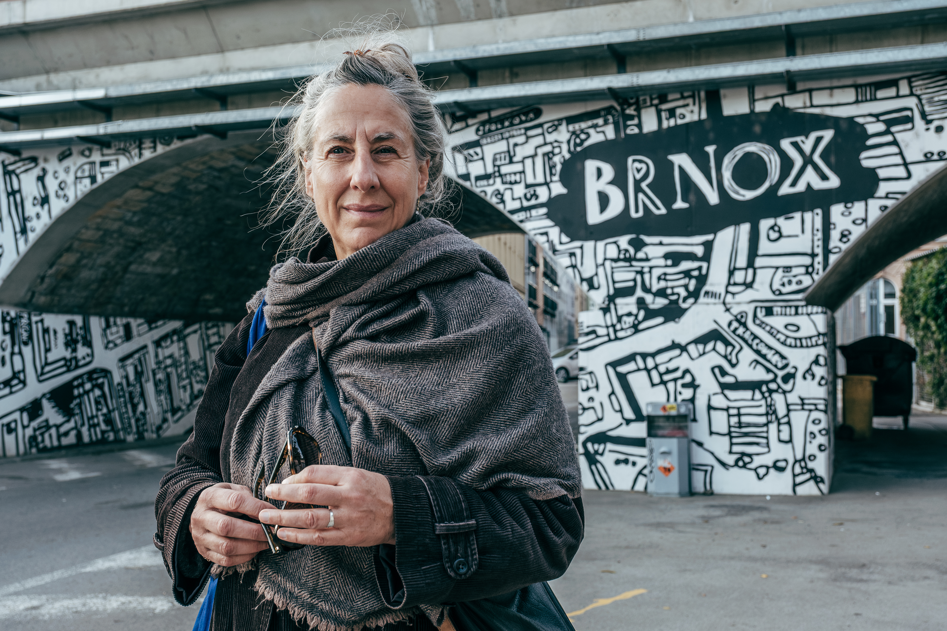 Německá spisovatelka Judith Hermann se zúčastnila projektu Minout Prahu / Jenseits von Prag. Foto: David Konečný