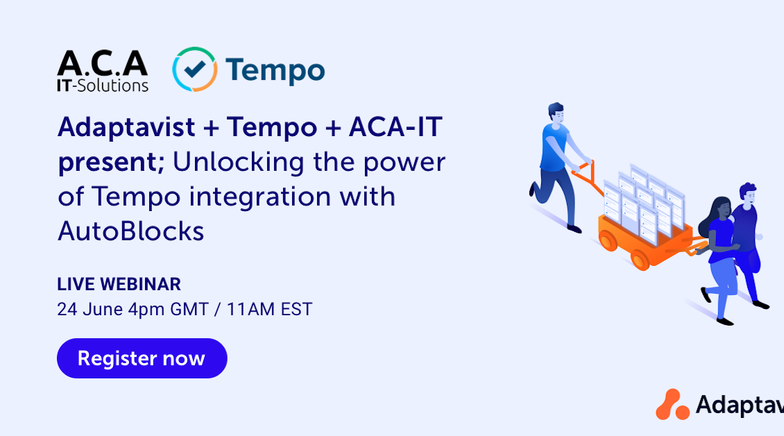 Tempo Adaptavist Webinar Autoblocks