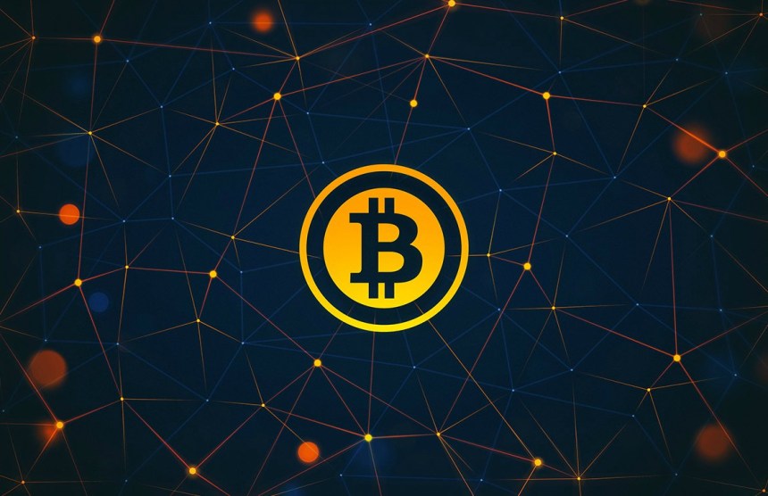 logo bitcoin, it leads the way