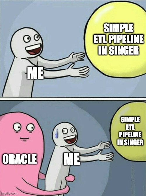 ETL pipeline singer and oracle