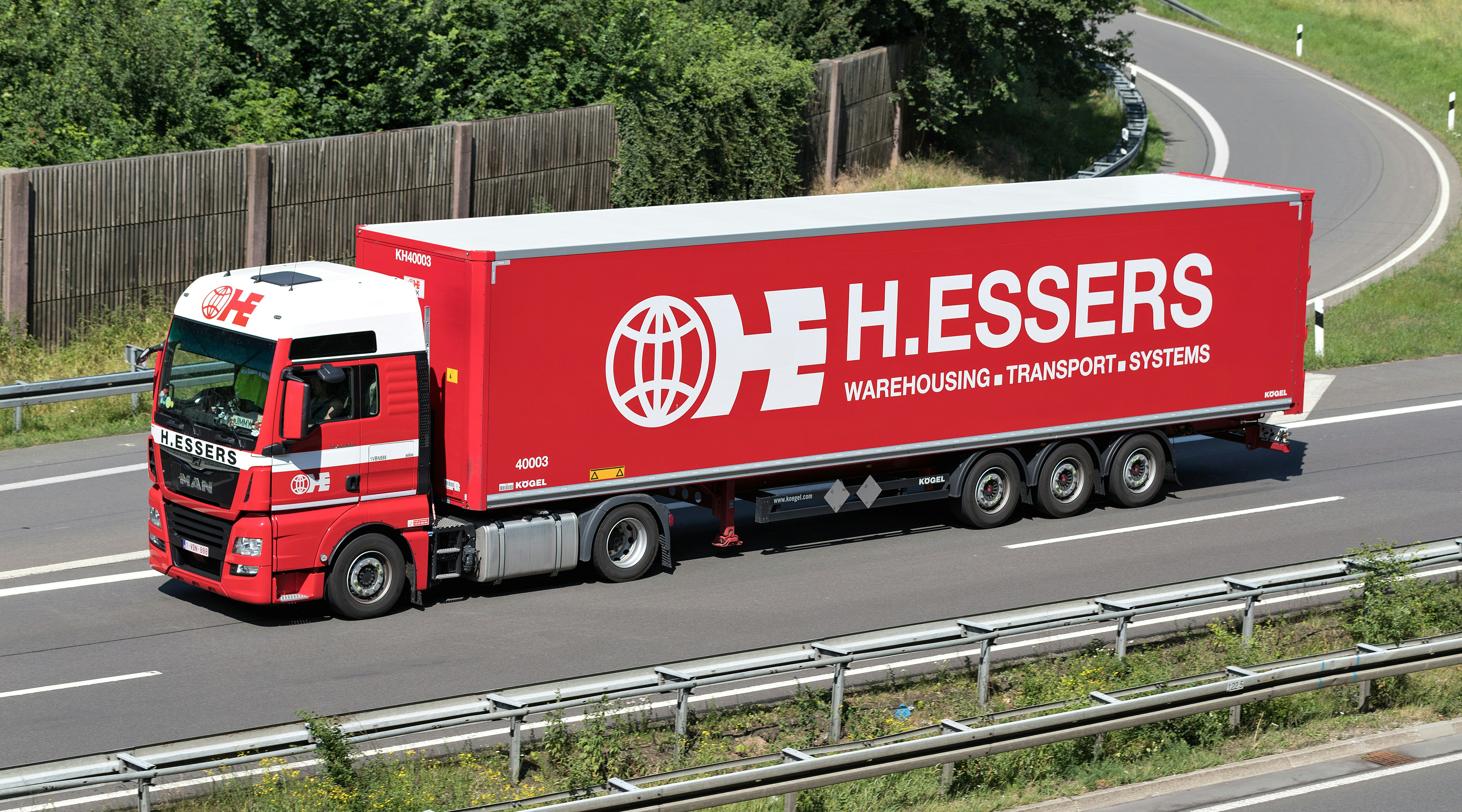 H.Essers transport truck