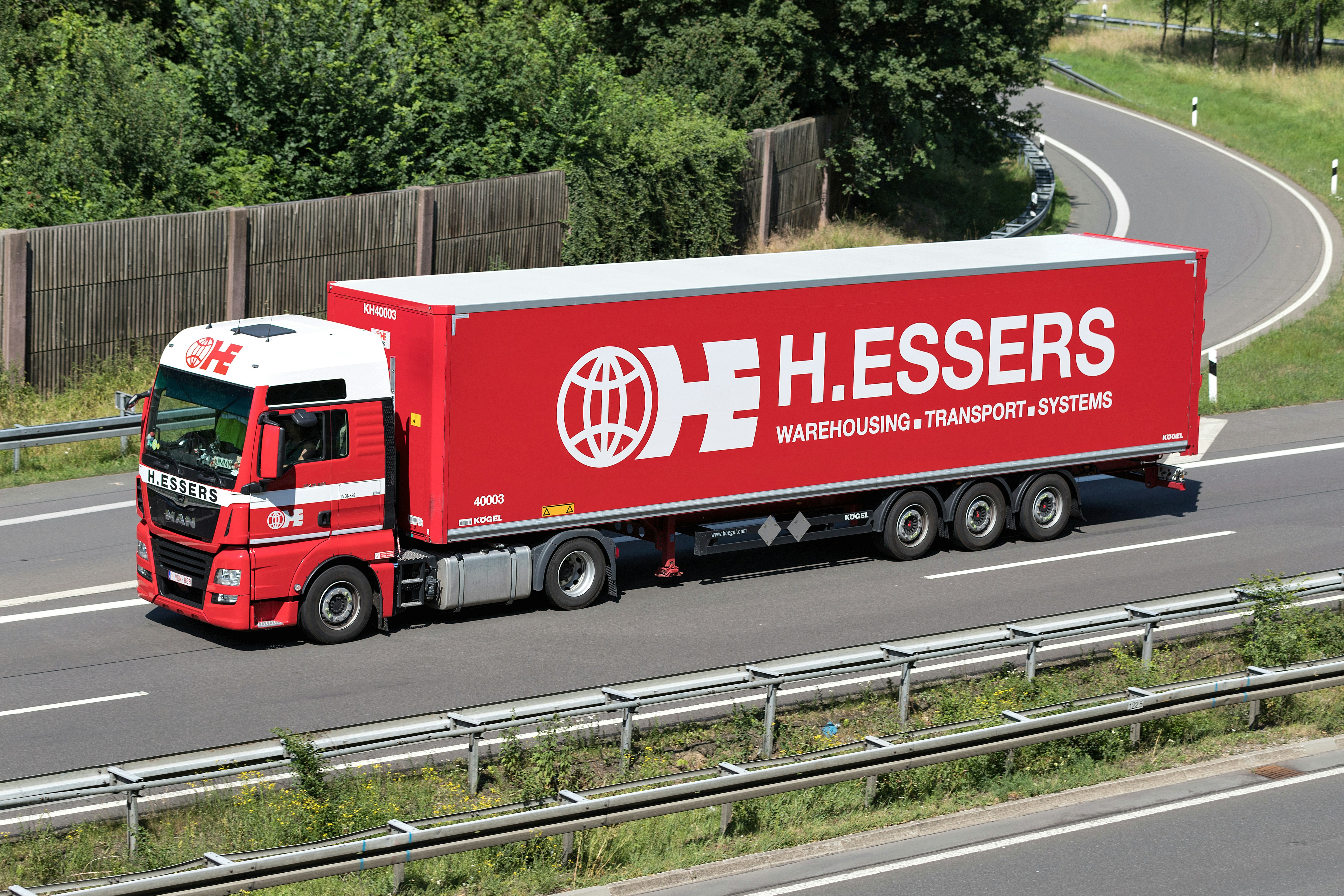 H.Essers transport truck