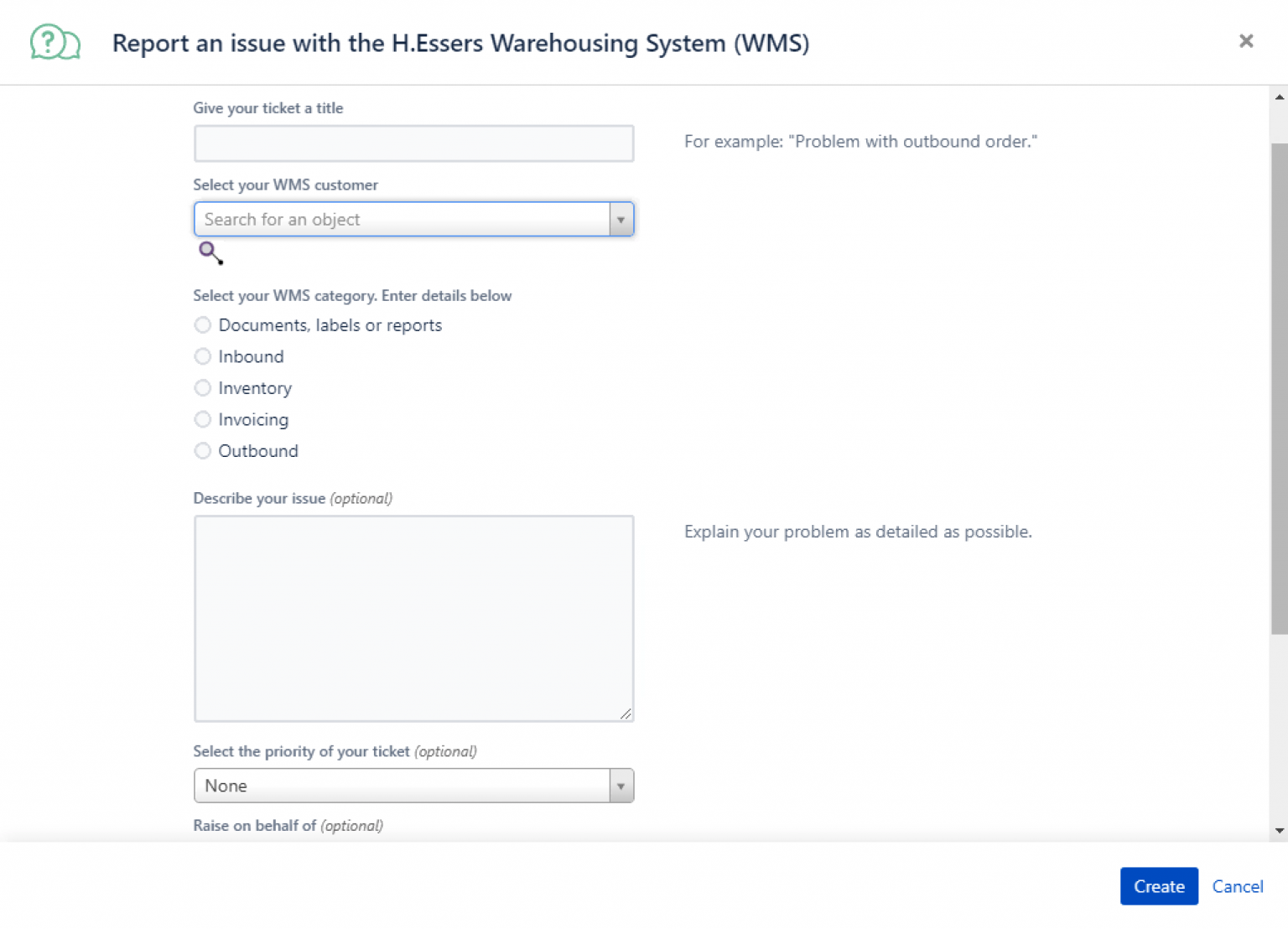 Atlassian service desk for H.Essers