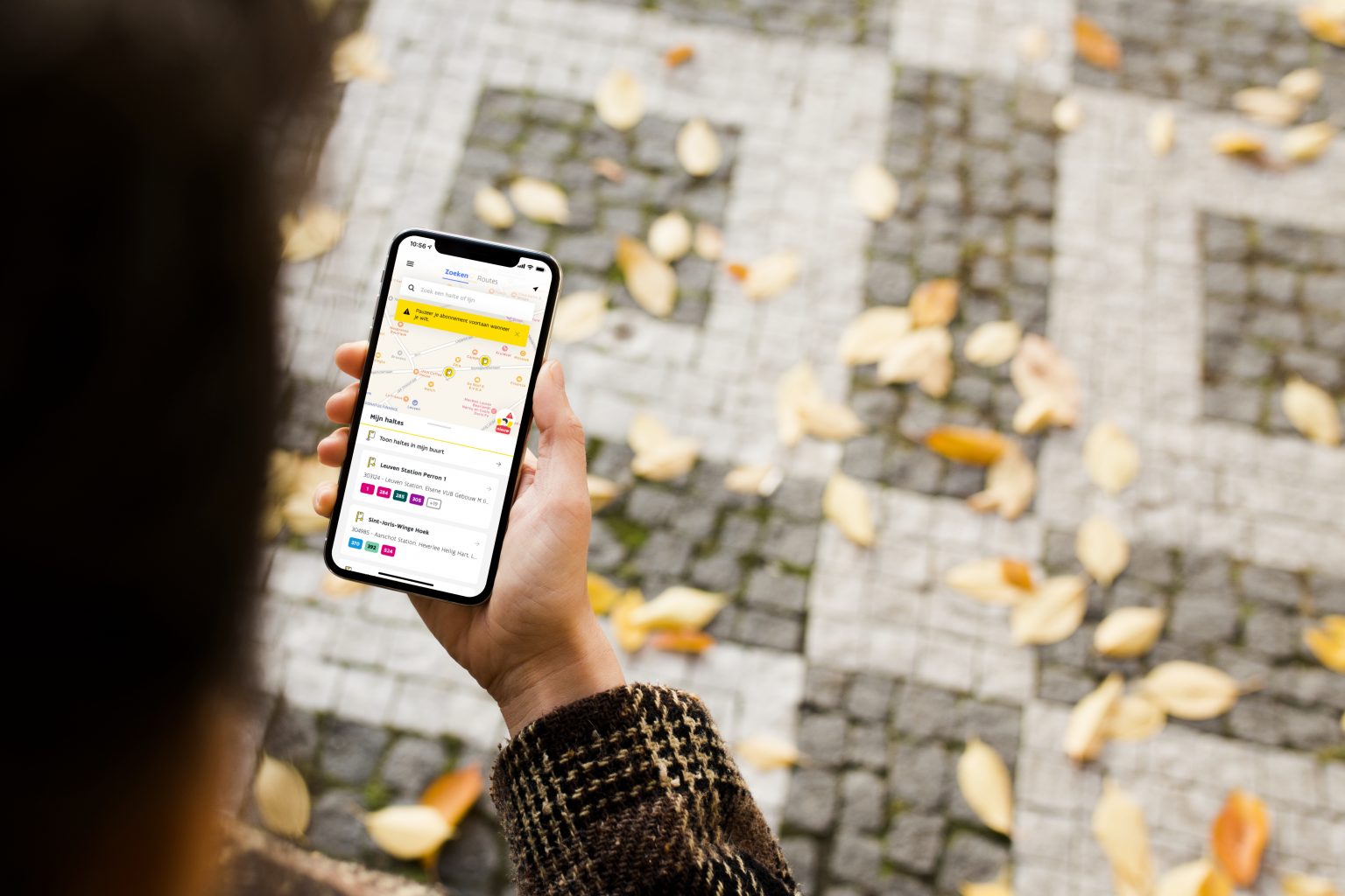 nieuwe mobiele app voor De Lijn