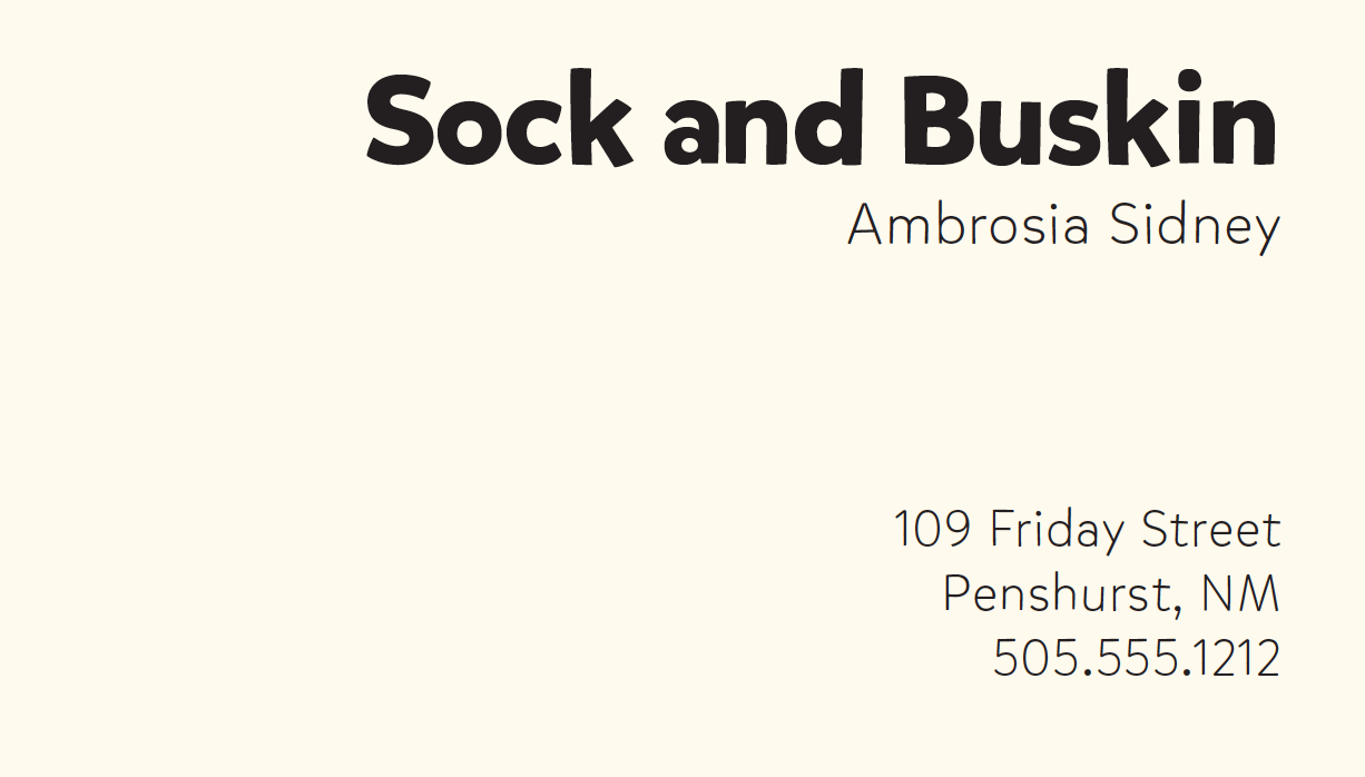 business card bad design 