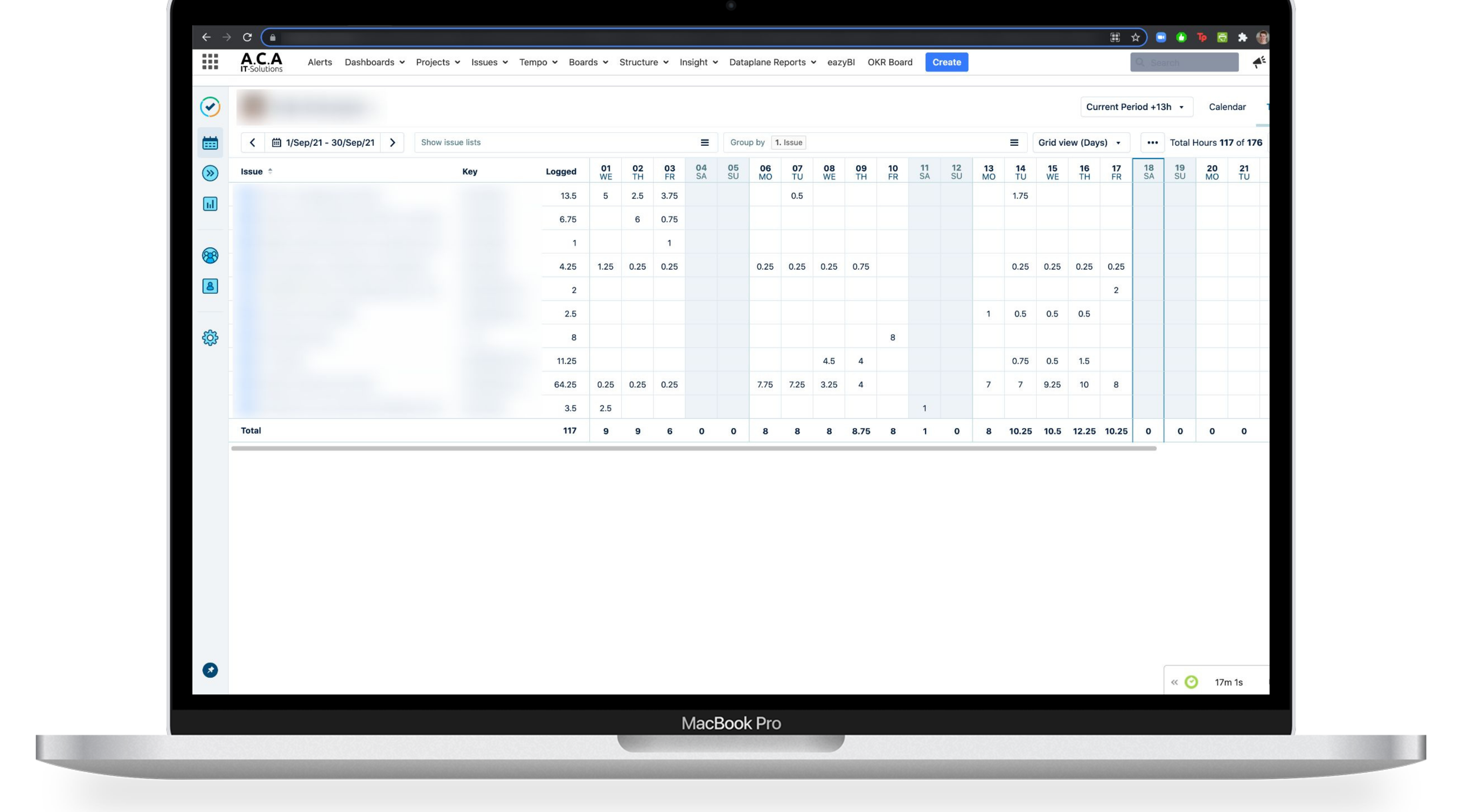 Billing and Invoicing with Jira add-on Tempo Timesheets
