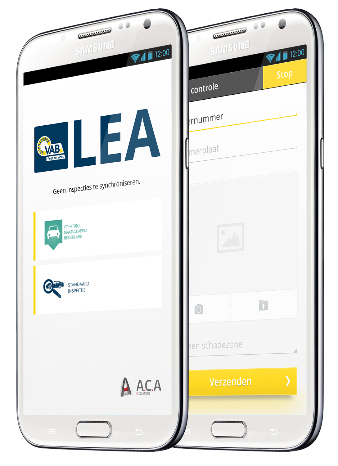 LEA inspection app VAB Fleet services