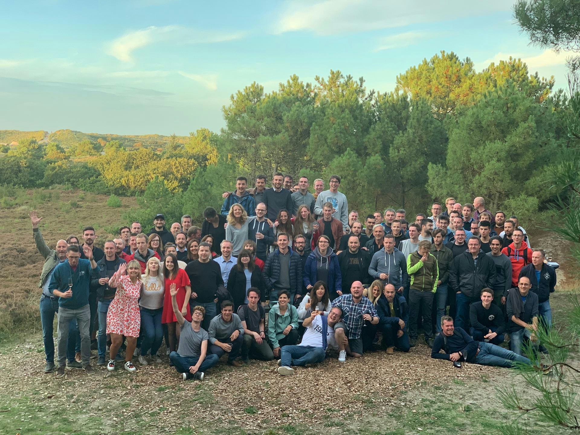 The ACA team in Vlieland in 2019