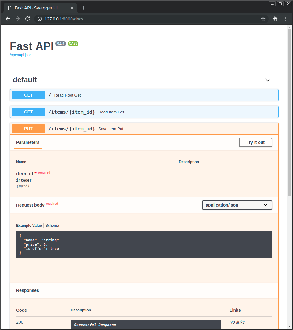 Fast API overview 