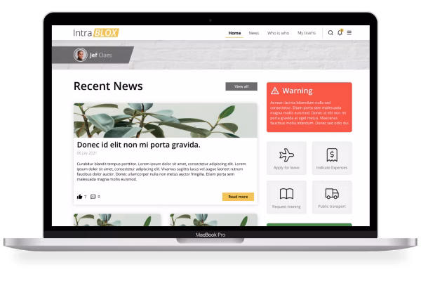 IntraBLOX platform