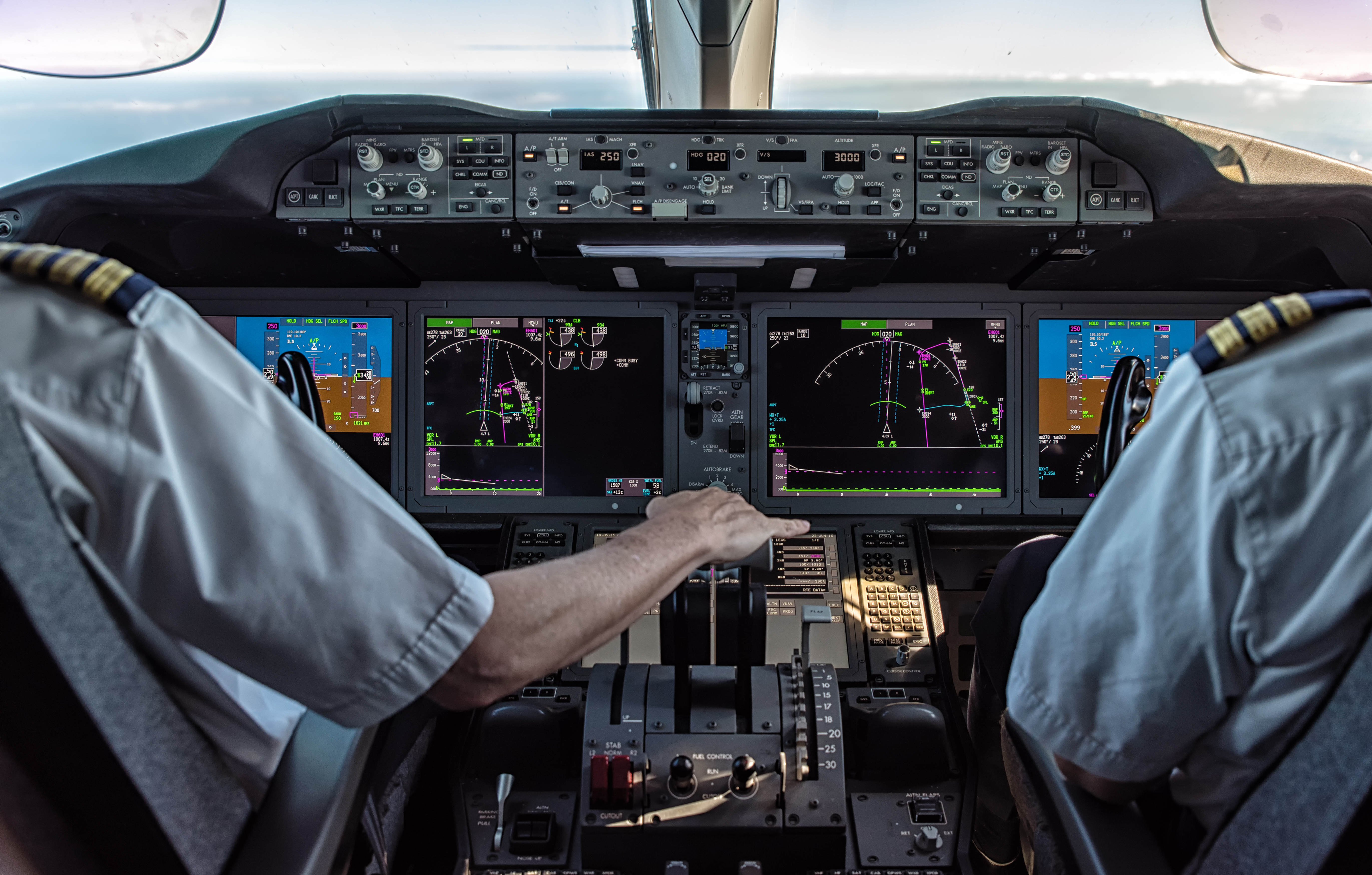 cockpit airplane