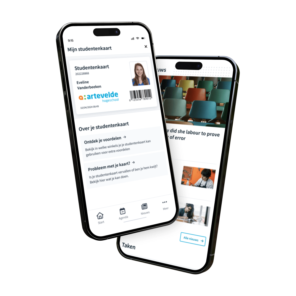 mobile app artevelde