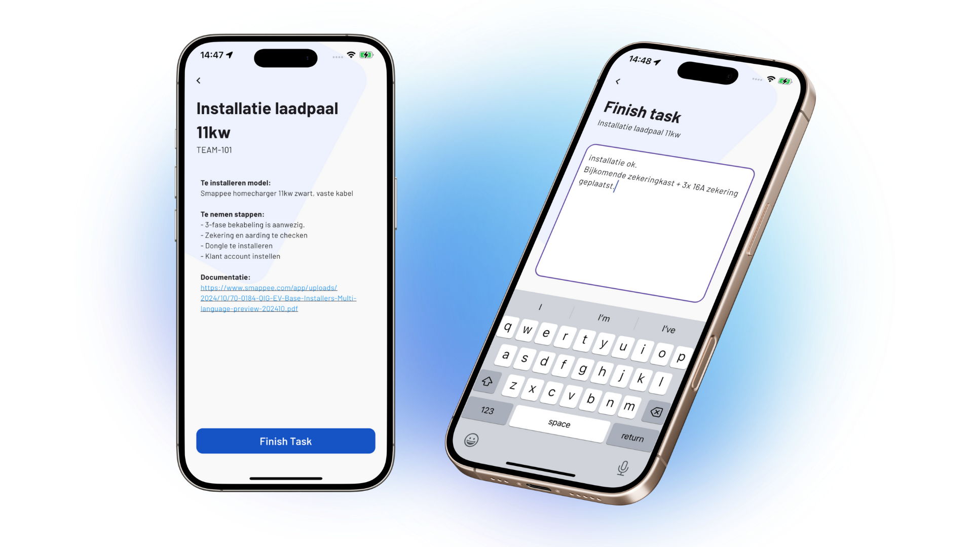 JiraField mobile app 