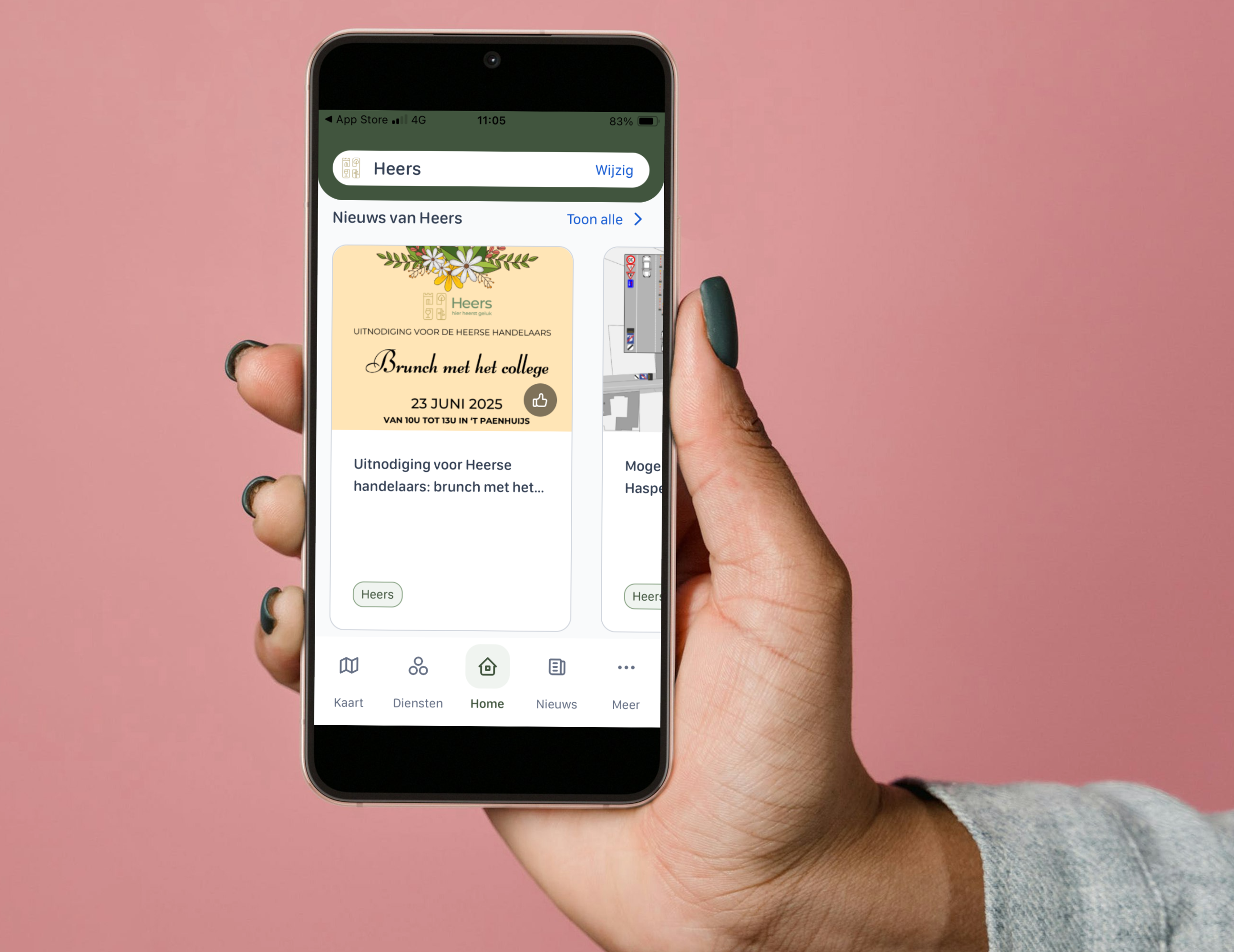 city news events in the mijn stadsapp