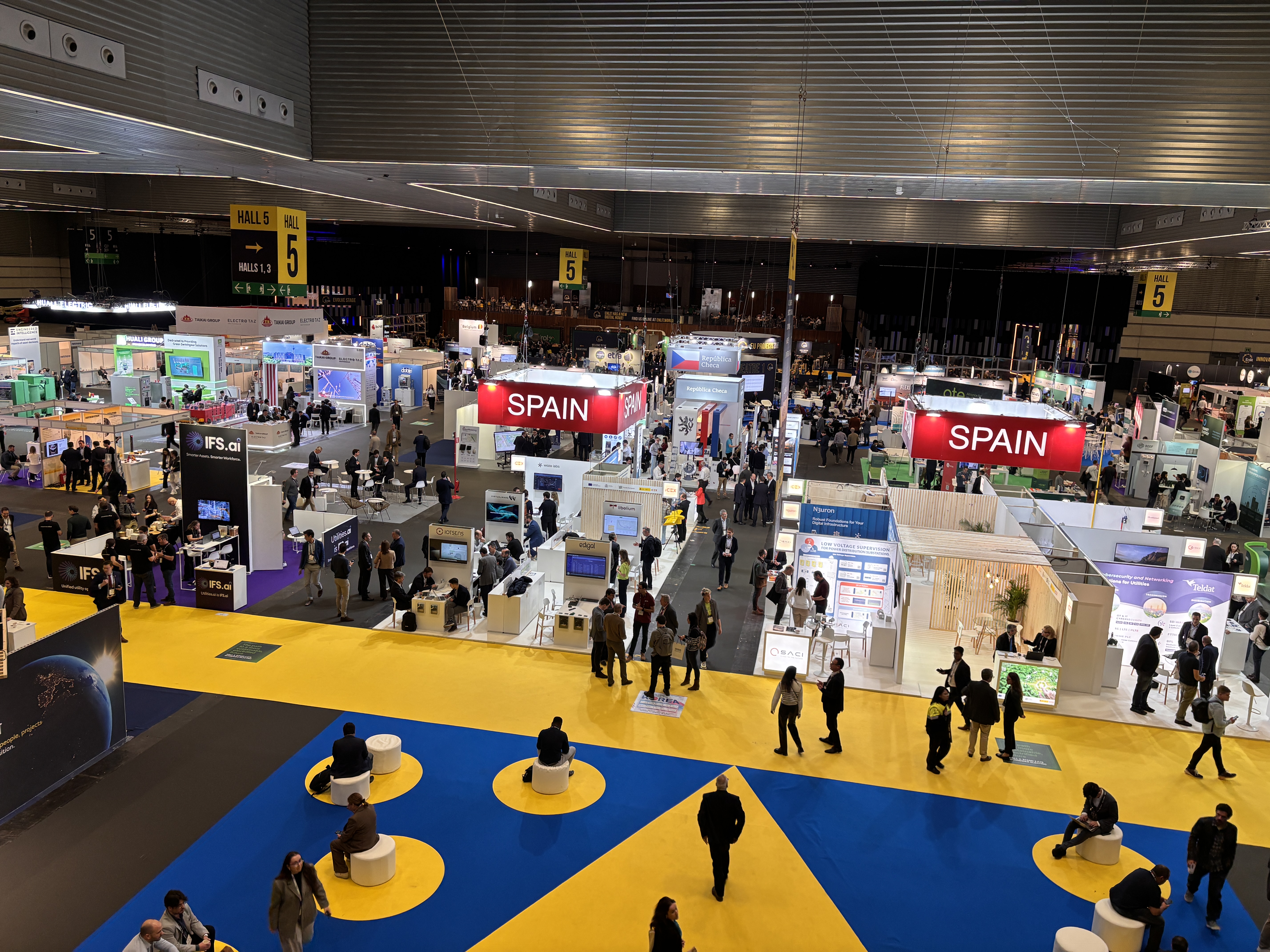 Enlit 2025 sponsor hall