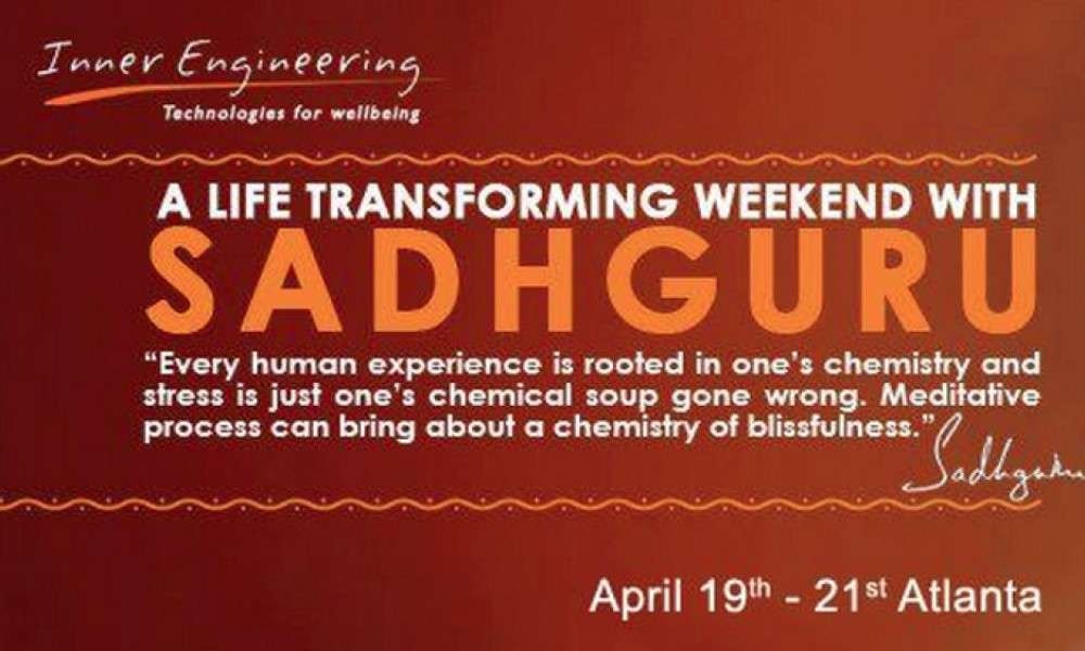 Inner Engineering with Sadhguru in Atlanta