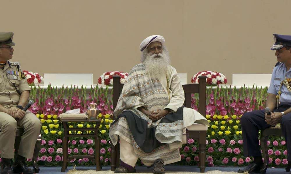 To Shoot Straight You Need A Level Head Sadhguru With Bsf To Shoot Straight You Need A Level Head Sadhguru With Bsf