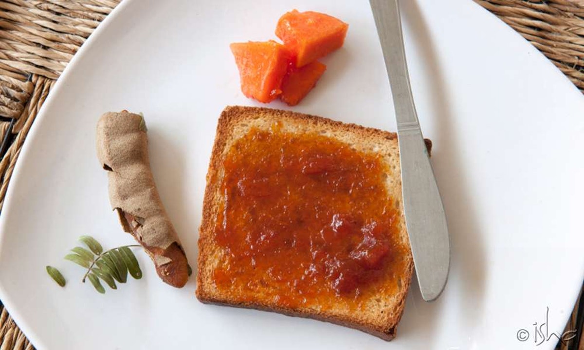 Homemade PapayaTamarind Jam