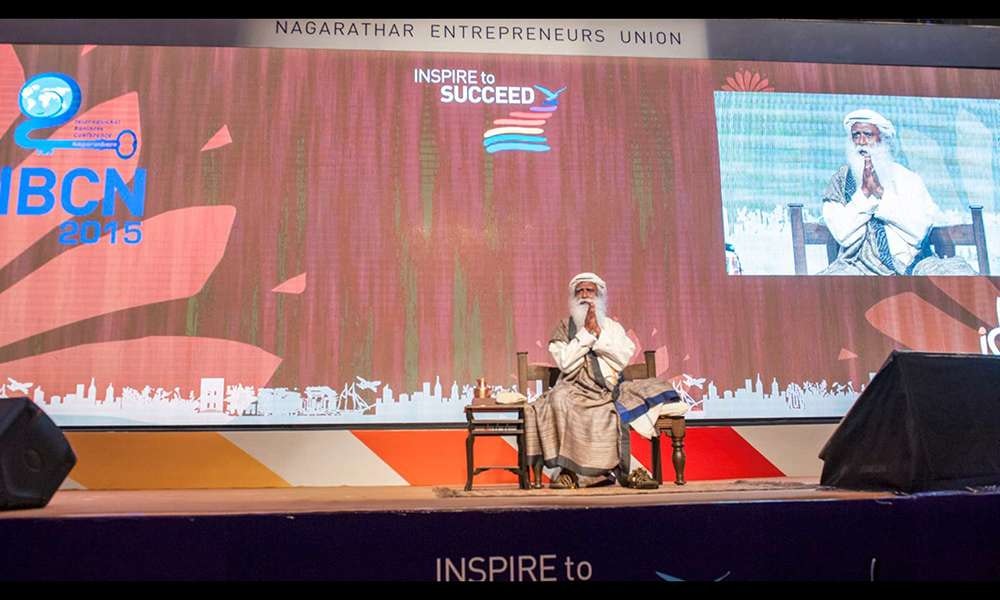Sadhguru Speaks to the Nagarthar Community at IBCN 2015