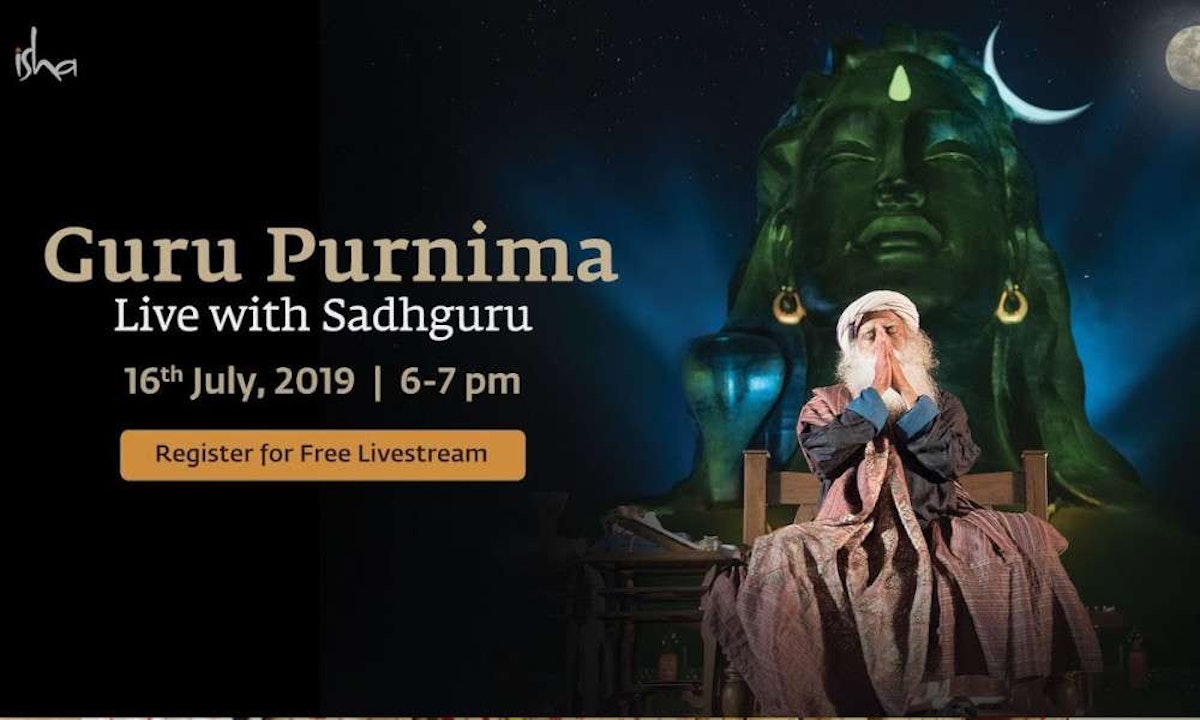 Guru Purnima - Live with Sadhguru