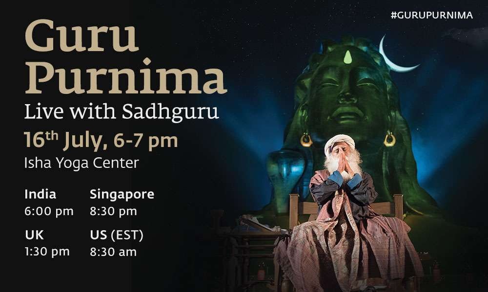 LIVE: Guru Purnima 2019 Celebrations LIVE: Guru Purnima 2019 Celebrations