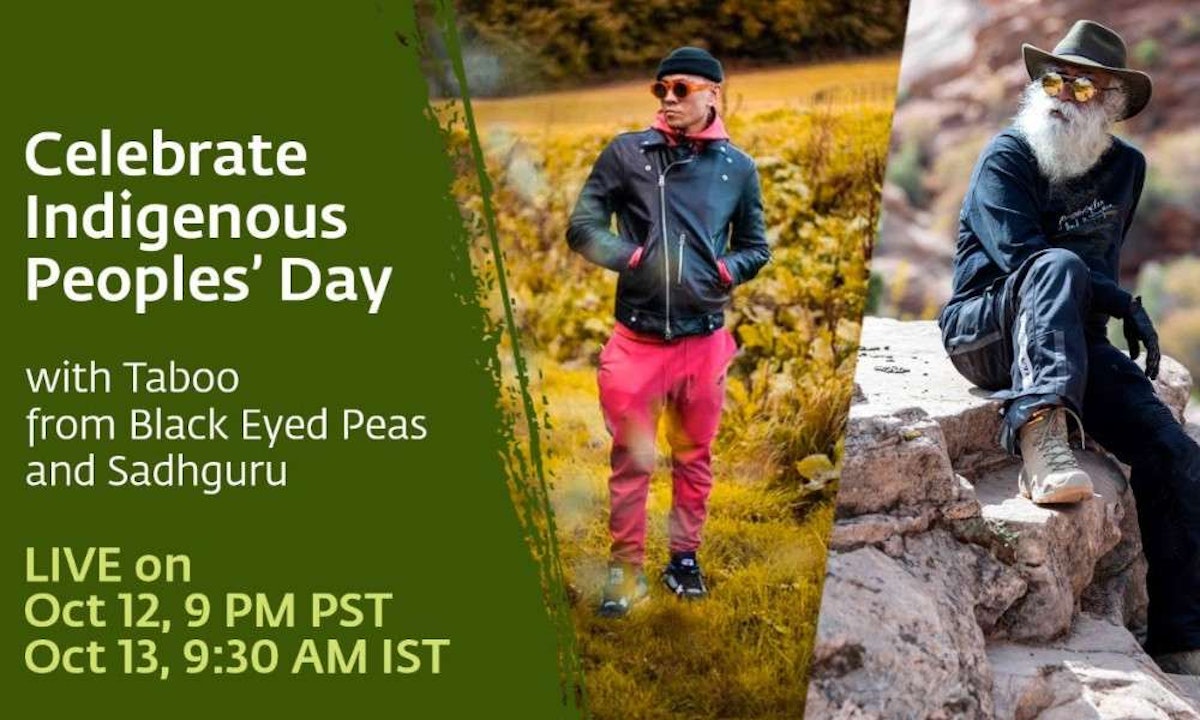 Celebrate Indigenous Peoples Day LIVE with Taboo from Black Eyed Peas