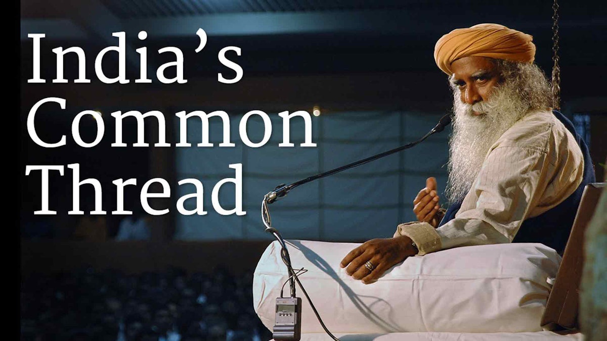 India. Thread India’s Common Thread