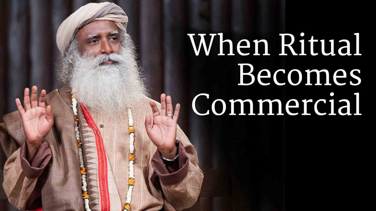 When Ritual Becomes Commercial