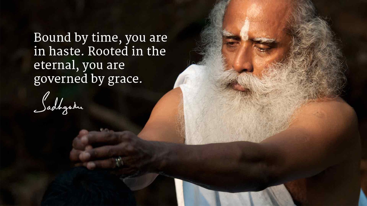 Sadhguru's Quotes on Grace