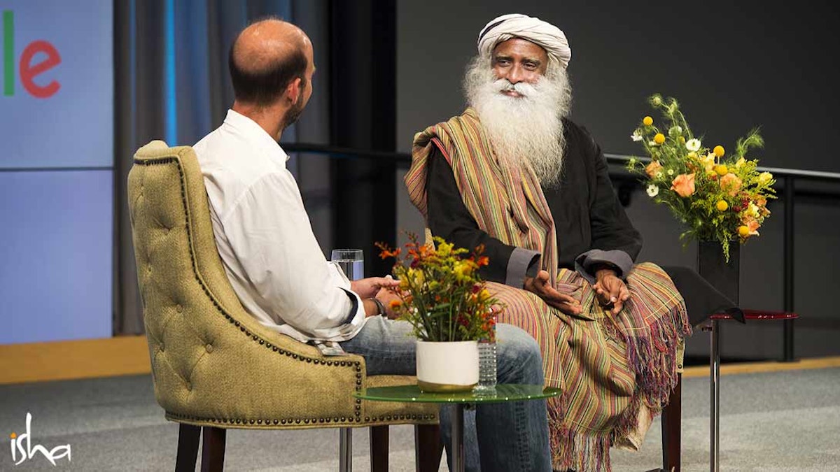 Sadhguru Talks at Google Developing an Inclusive Consciousness