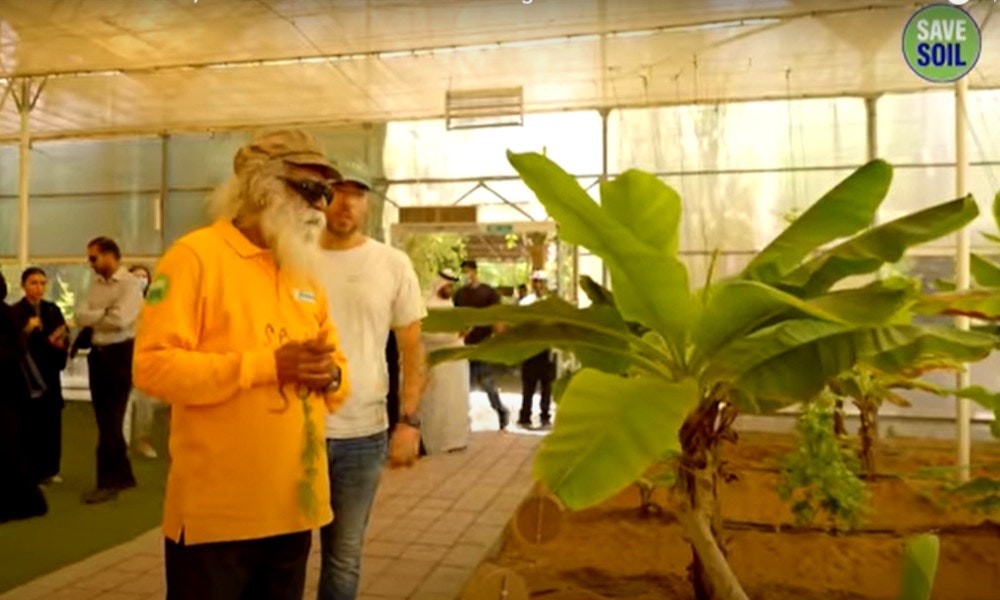 Sadhguru Visits Emirates Bio Farm, Where The Desert Is Blooming