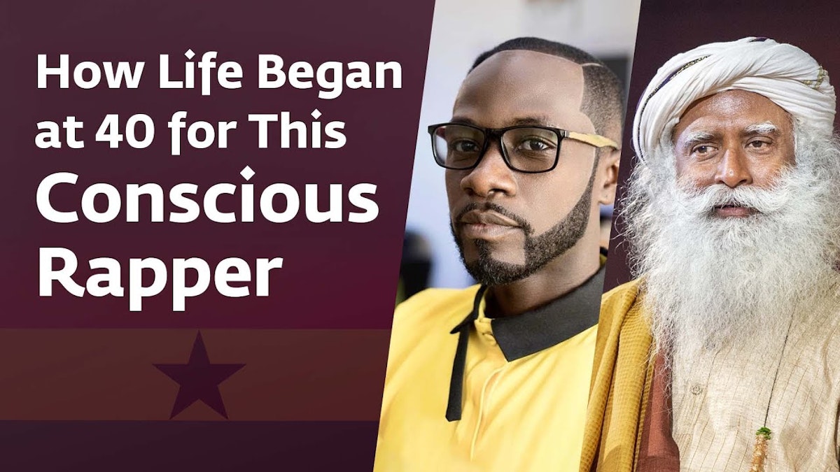 How Life Began at 40 for this Conscious Rapper